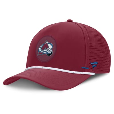 Casquette Colorado Avalanche Fanatics Authentic Pro Rink Vented A-Frame Adjustable Hat - Bordeaux