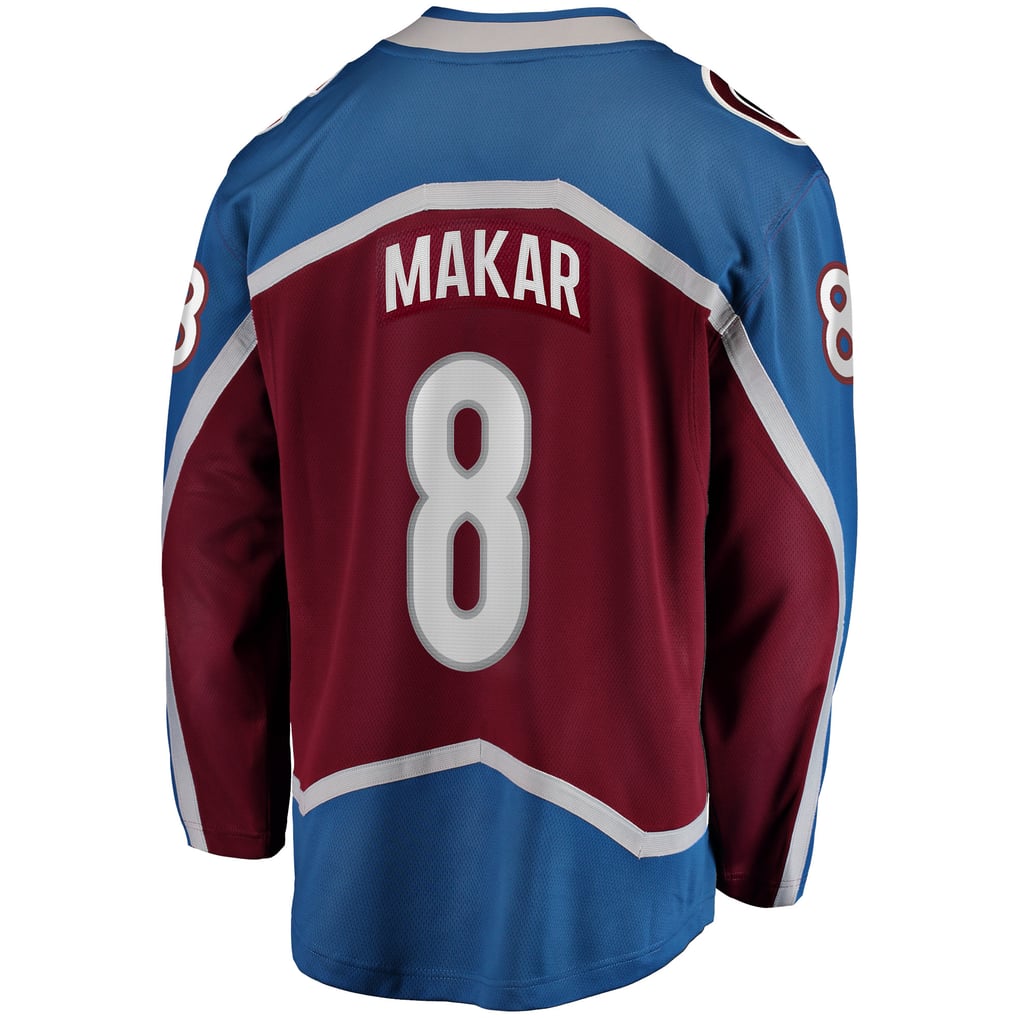 Men's Colorado Avalanche Cale Makar Fanatics Burgundy Home Breakaway Jersey