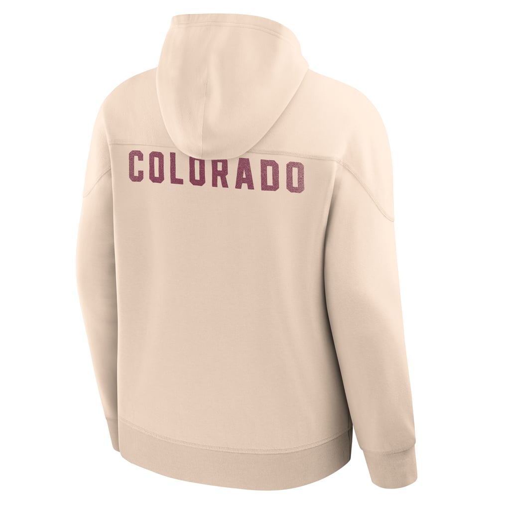 Colorado Avalanche Fanatics Vintage Hoodie - Cream