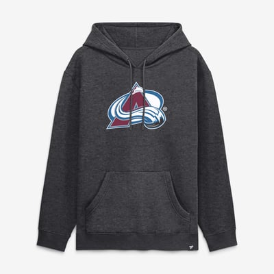 Men's Colorado Avalanche Fanatics Heather Charcoal Essential Hoodie