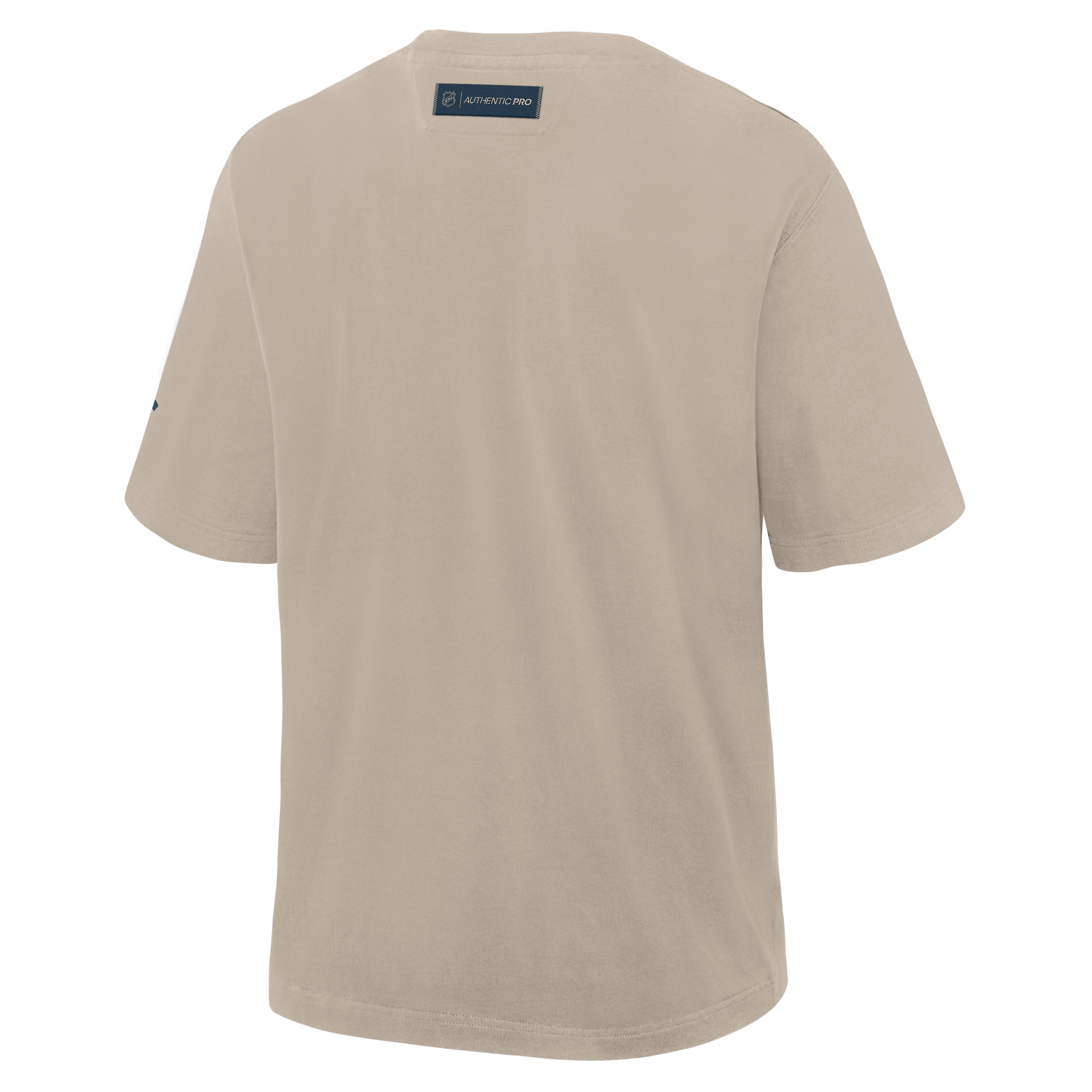 T-shirt Fanatics pour homme, beige clair, Colorado Avalanche Authentic Pro Road Heavyweight