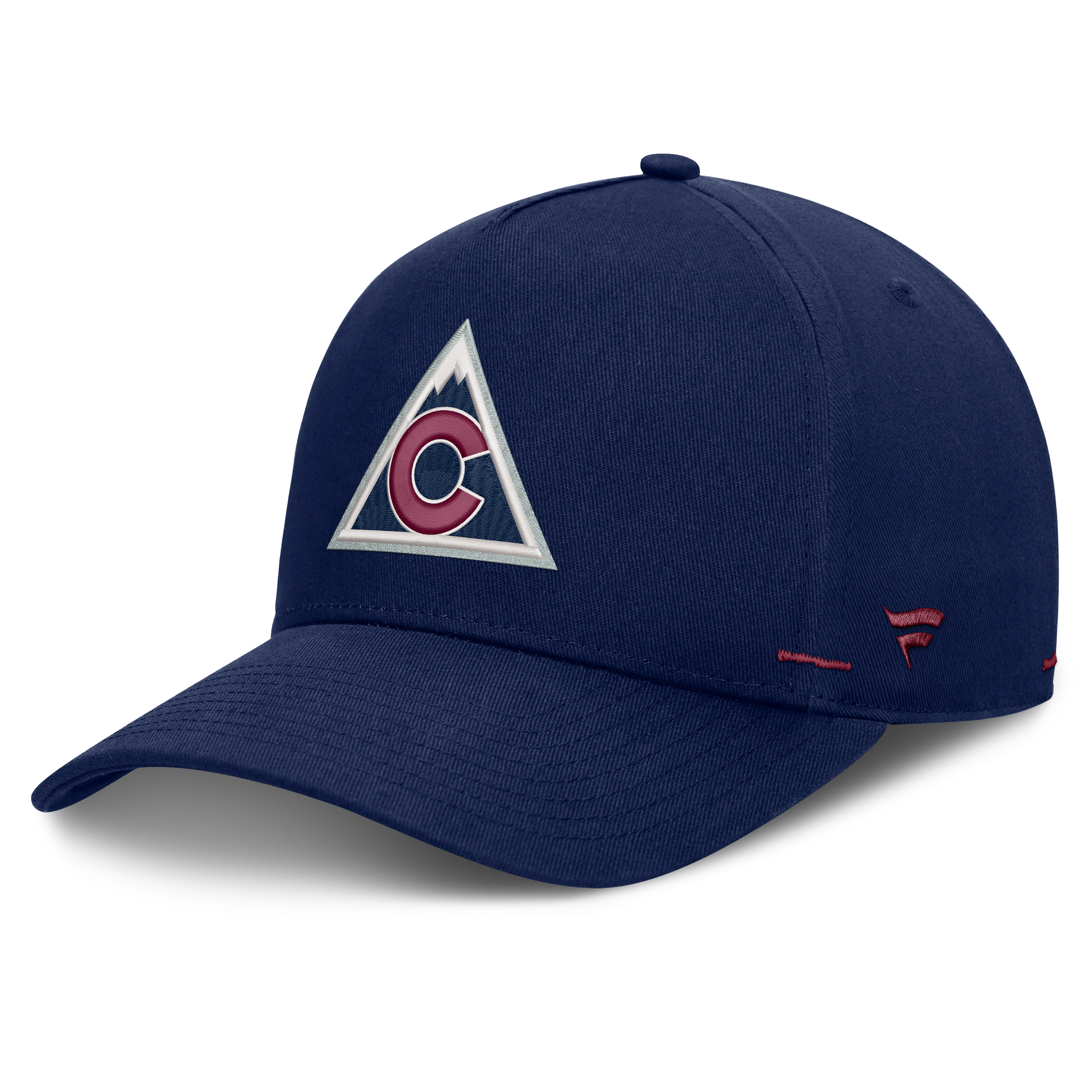 Casquette ajustable Fanatics Navy Colorado Avalanche pour homme