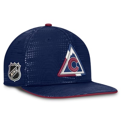 Colorado Avalanche Fanatics Alternate Authentic Pro Rink Snapback Hat - Navy