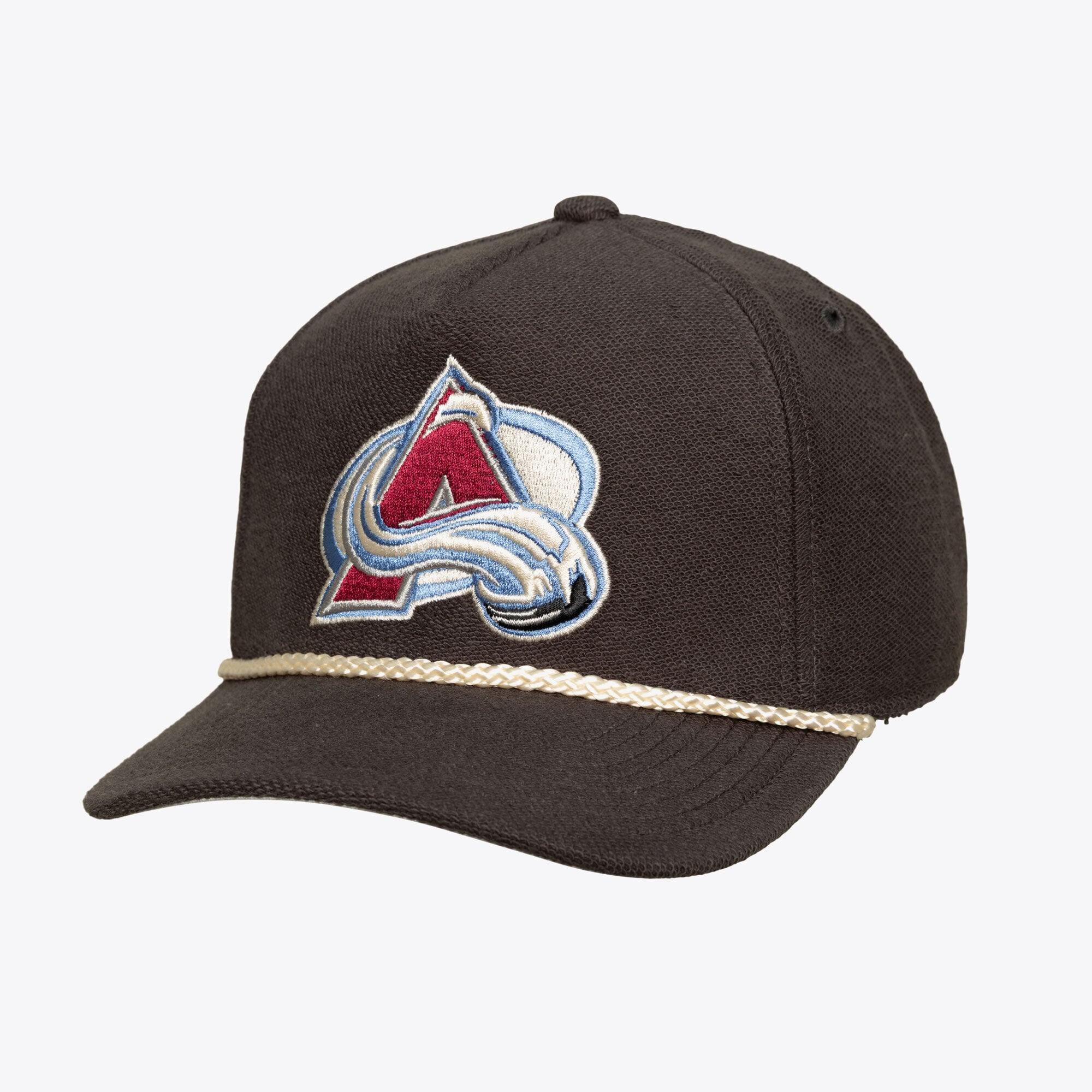 Casquette snapback Mitchell & Ness Pro Crown pour homme, coloris anthracite, Colorado Avalanche Heritage Hues