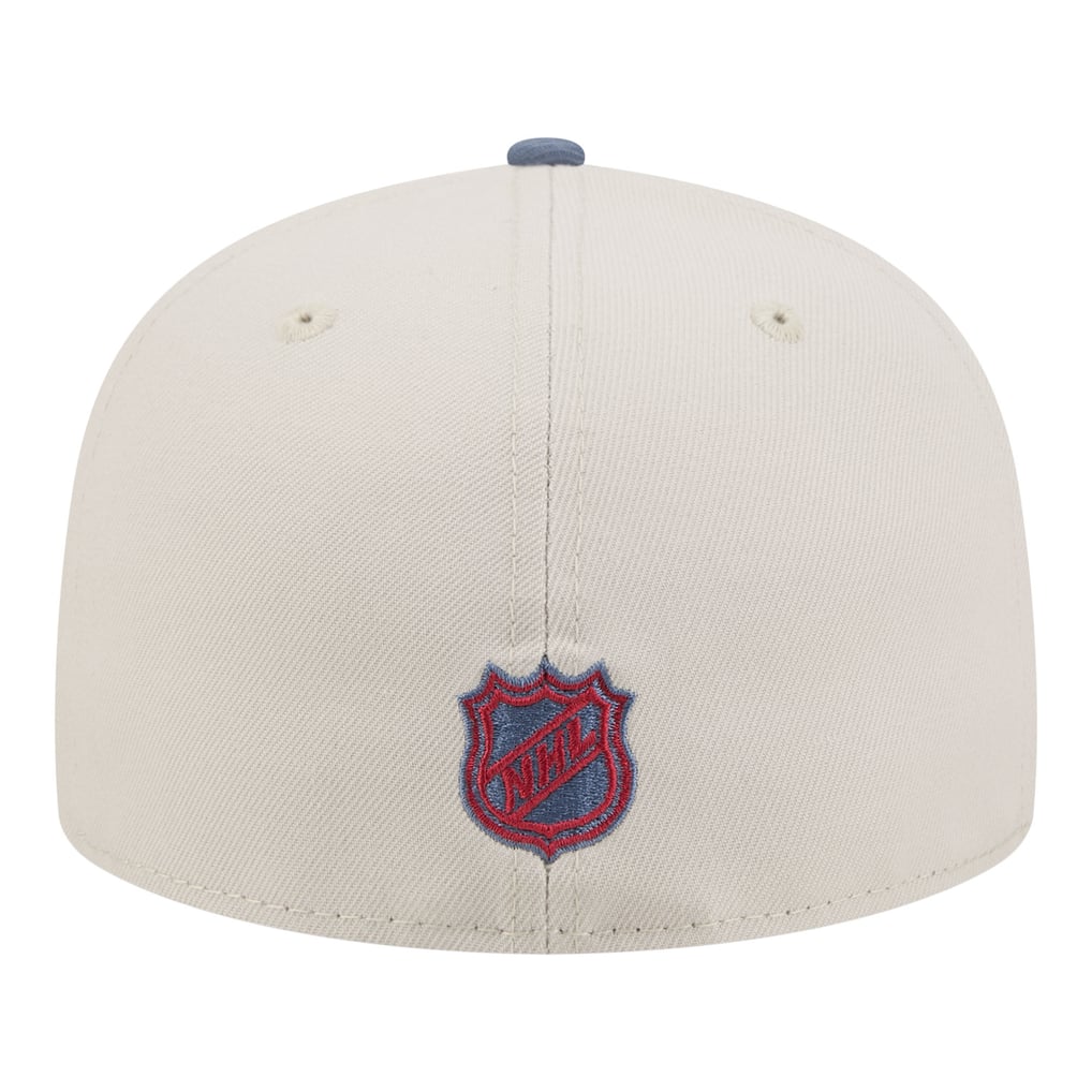 Men's Colorado Avalanche  New Era Tan/Blue Localized City Icon 59FIFTY Fitted Hat
