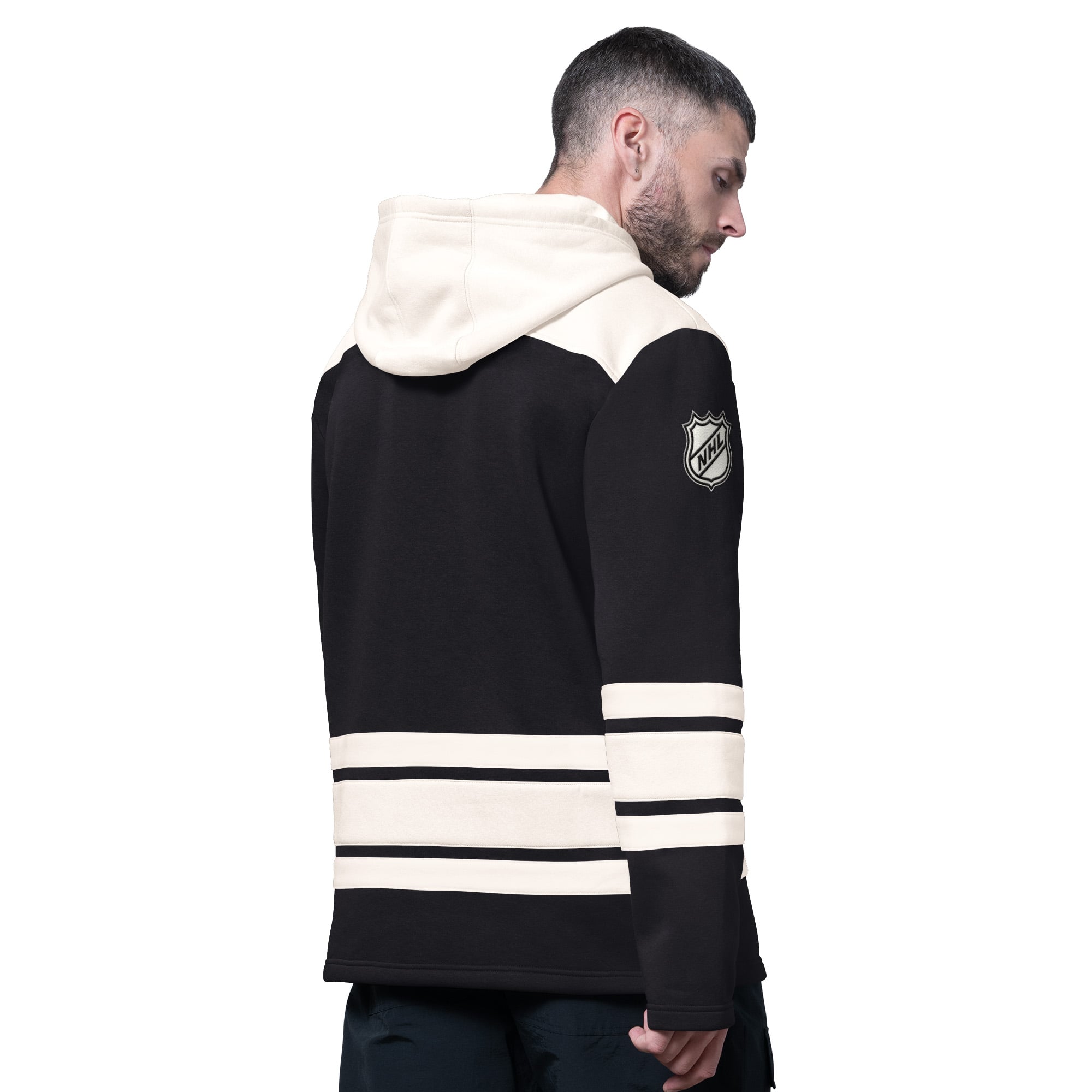 Sweat à capuche Starter Black Colorado Avalanche Slapshot pour homme