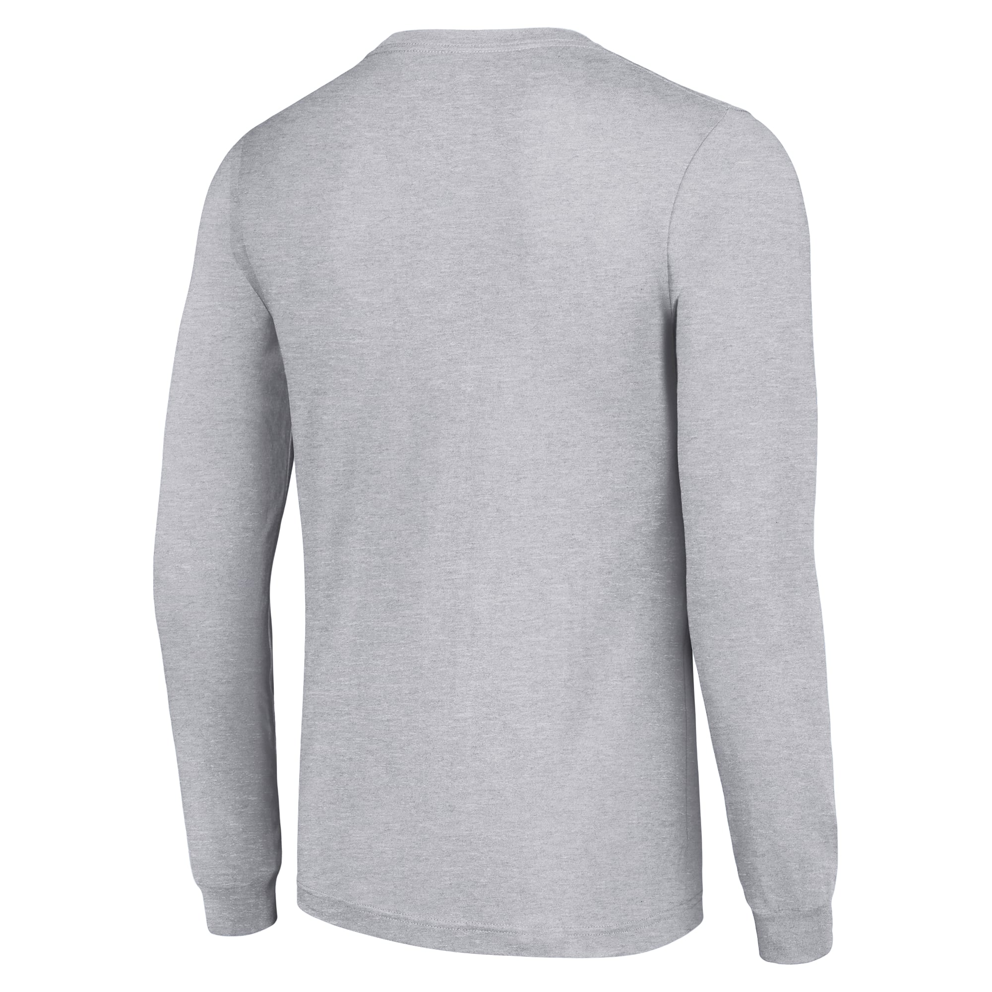 T-shirt à manches longues Starter pour homme, gris chiné, Colorado Avalanche Puck