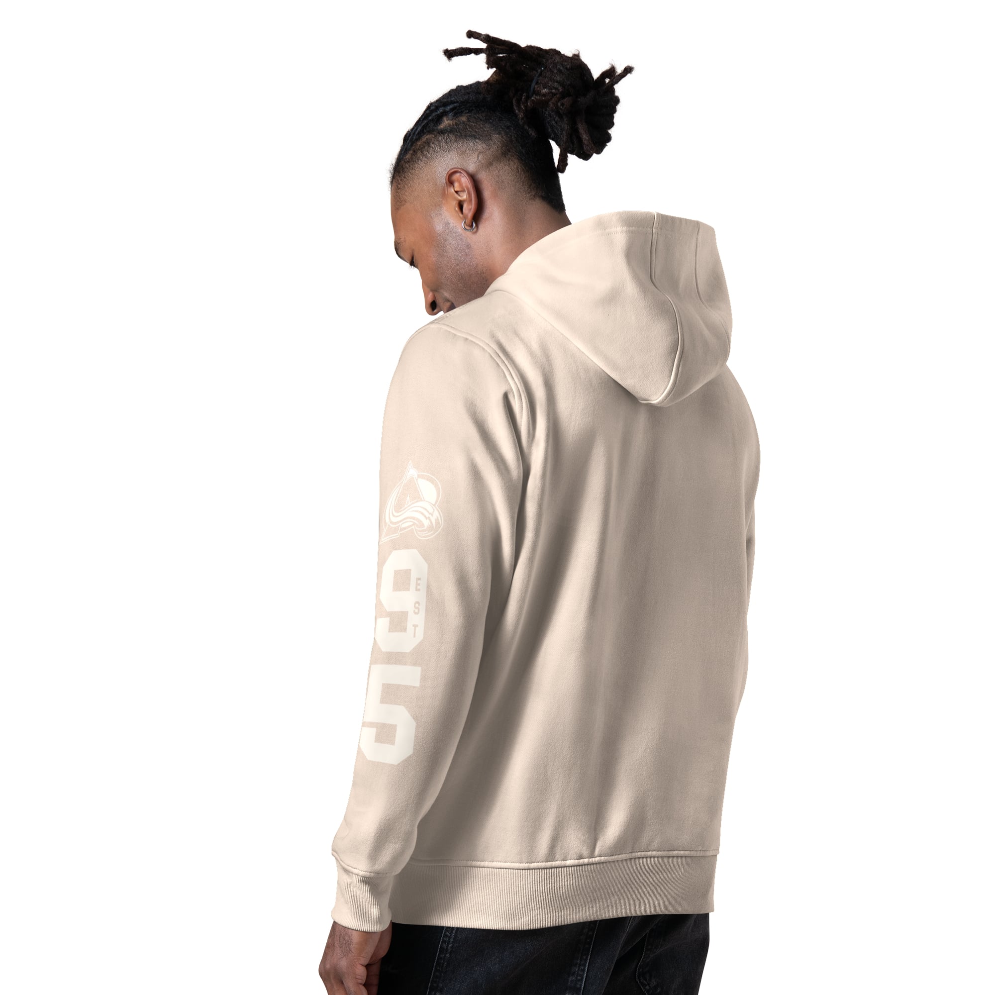 Sweat à capuche Starter Tan Colorado Avalanche pour homme