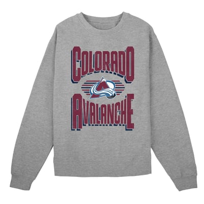 Preschool Colorado Avalanche Outerstuff Gray Jet Stream Sweatshirt