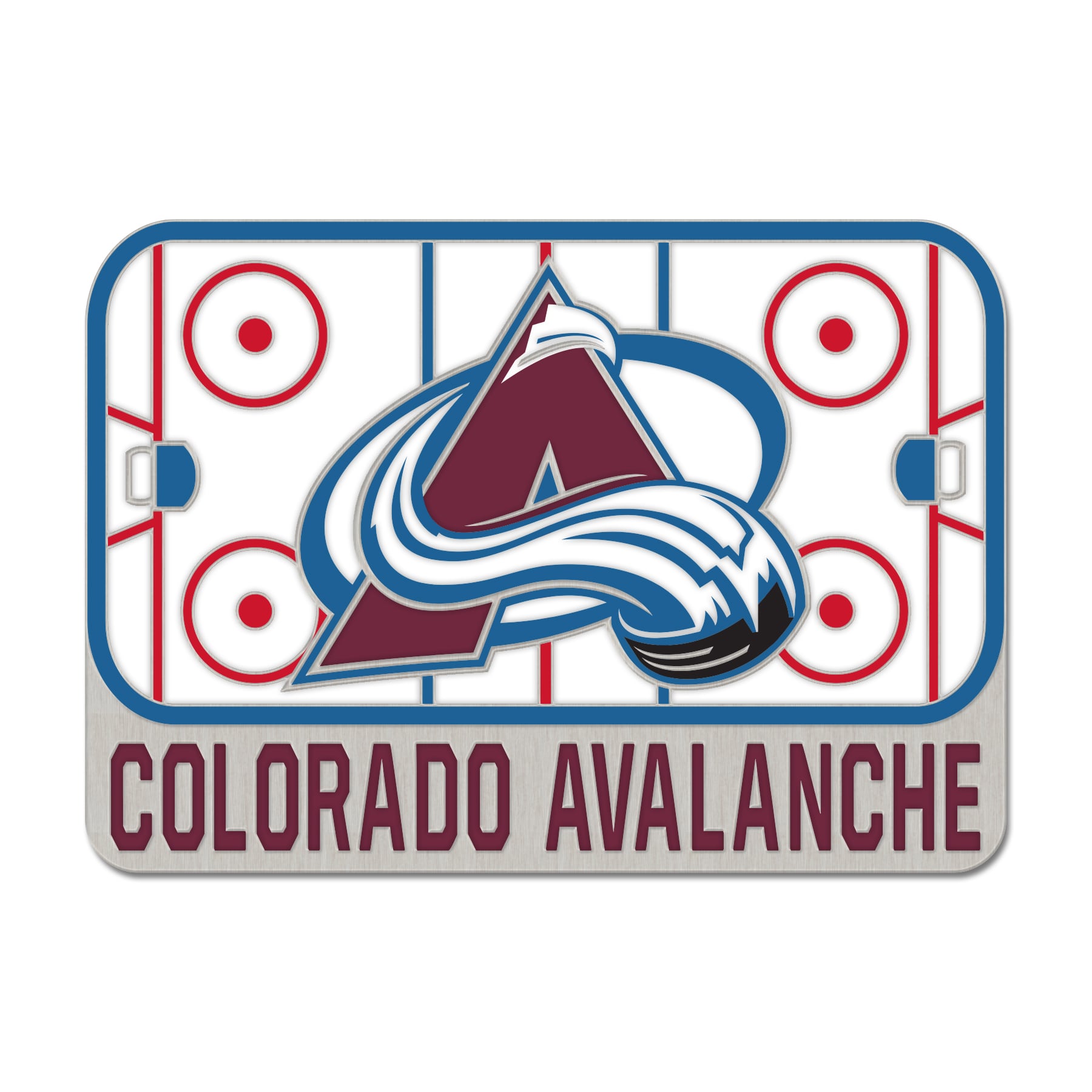 WinCraft Colorado Avalanche Rink Collector Pin