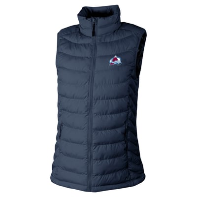 Colorado Avalanche Columbia Women's Powder Lite II Full-Zip Vest - Navy
