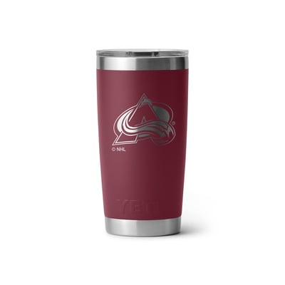 Colorado Avalanche YETI 20oz. Rambler Tumbler with MagSlider Lid