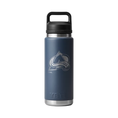 Colorado Avalanche YETI 26oz. Rambler Chug Water Bottle