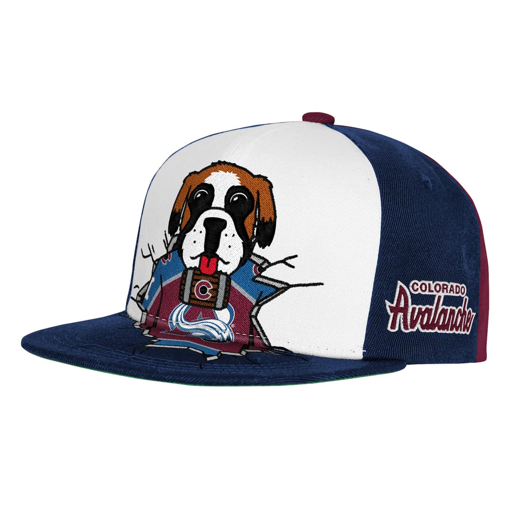 Youth Colorado Avalanche  Mitchell & Ness Maroon Mascot Snapback Hat