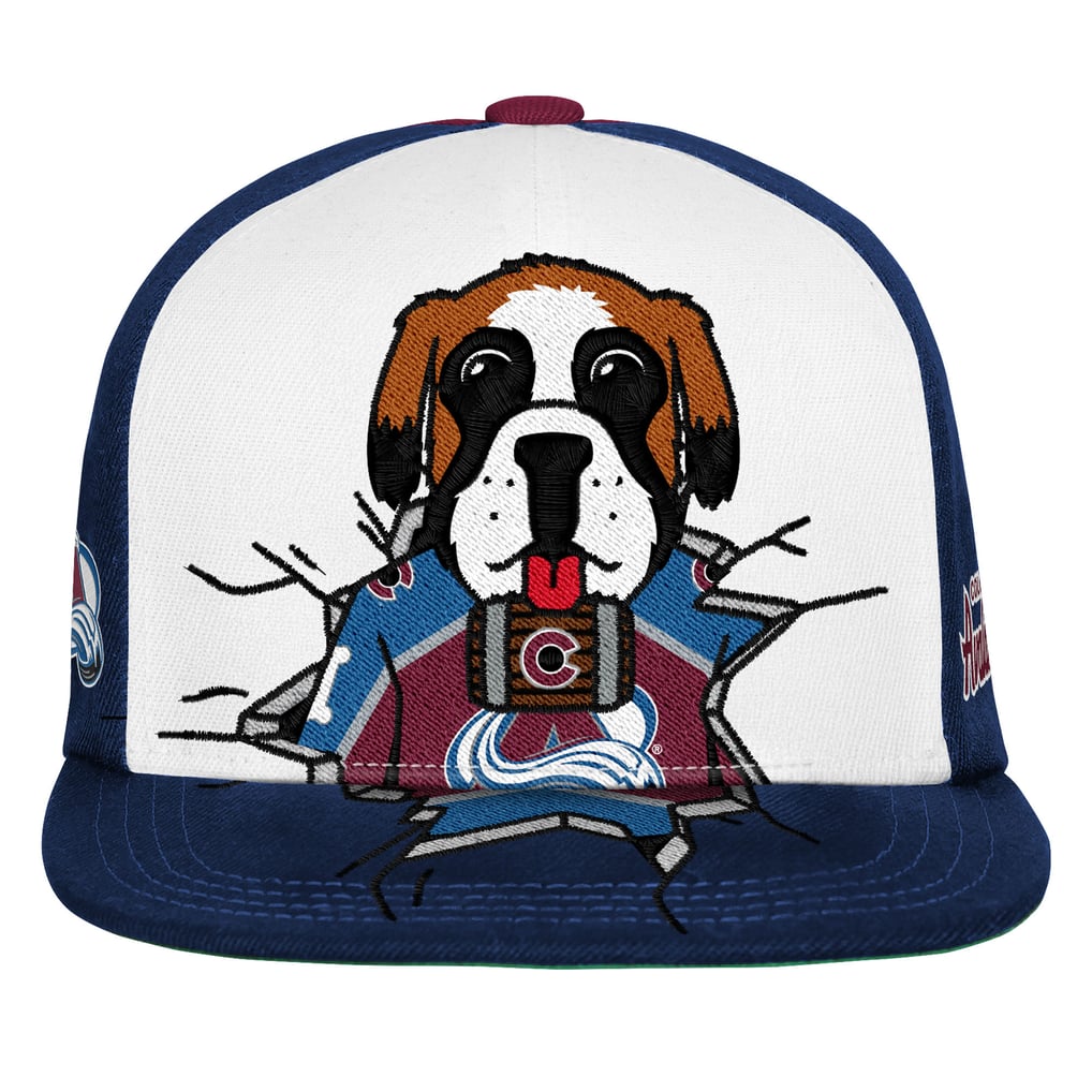 Youth Colorado Avalanche  Mitchell & Ness Maroon Mascot Snapback Hat