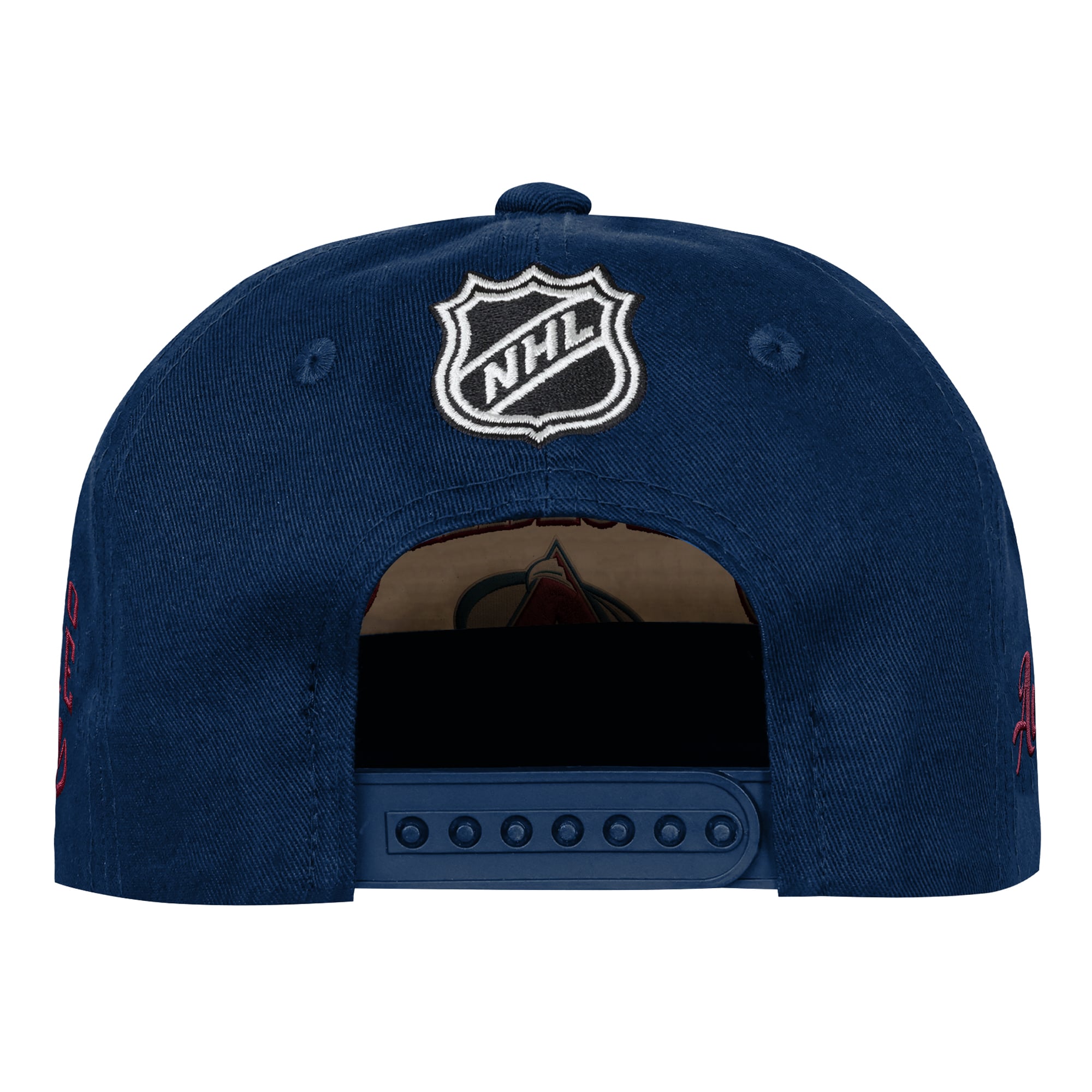 Casquette à pression Outerstuff pour jeunes, couleur naturelle/marine