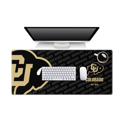 Colorado Buffaloes 15.7" x 35.4" Logo Series Desk Pad