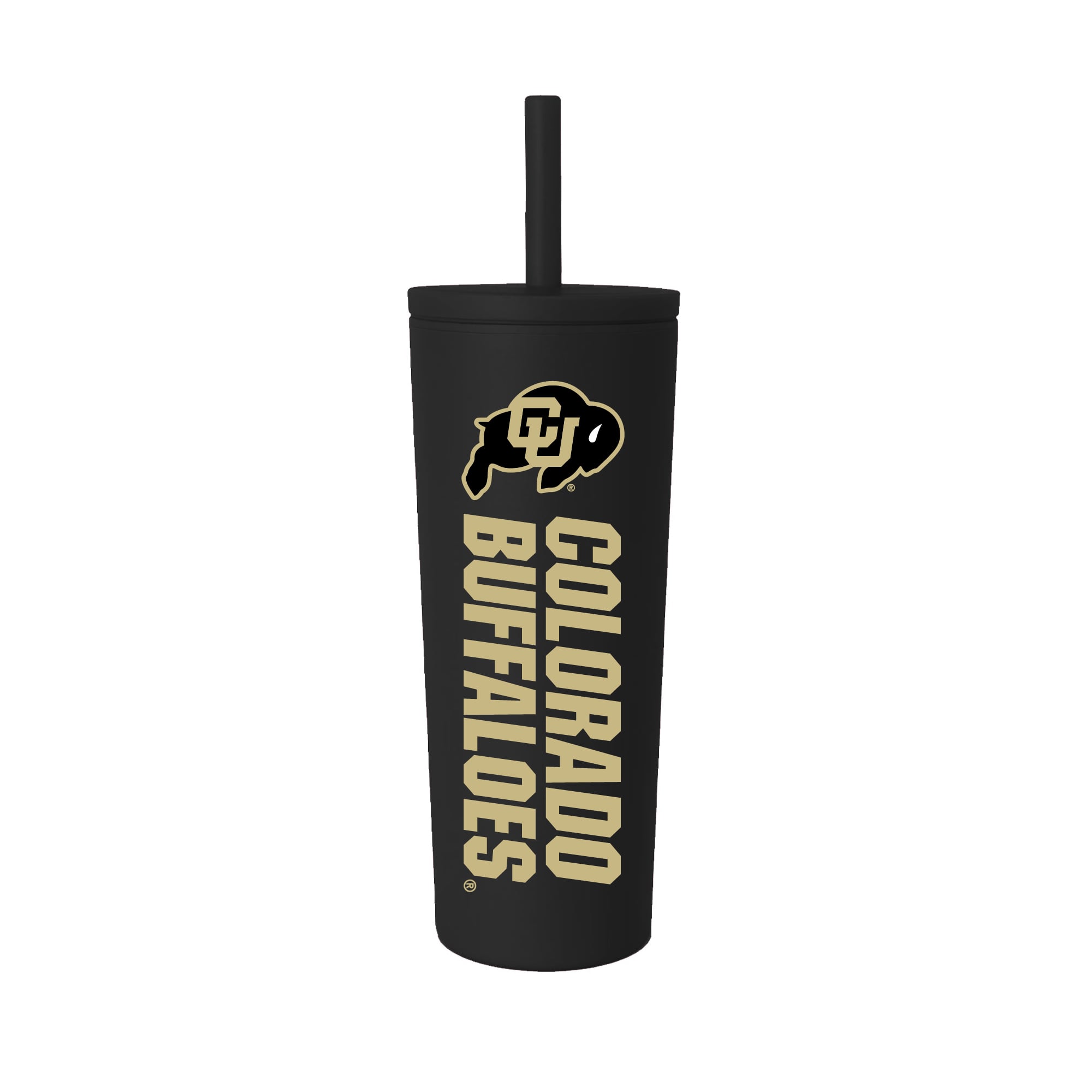Gobelet à paille anti-déversement Colorado Buffaloes de 710 ml