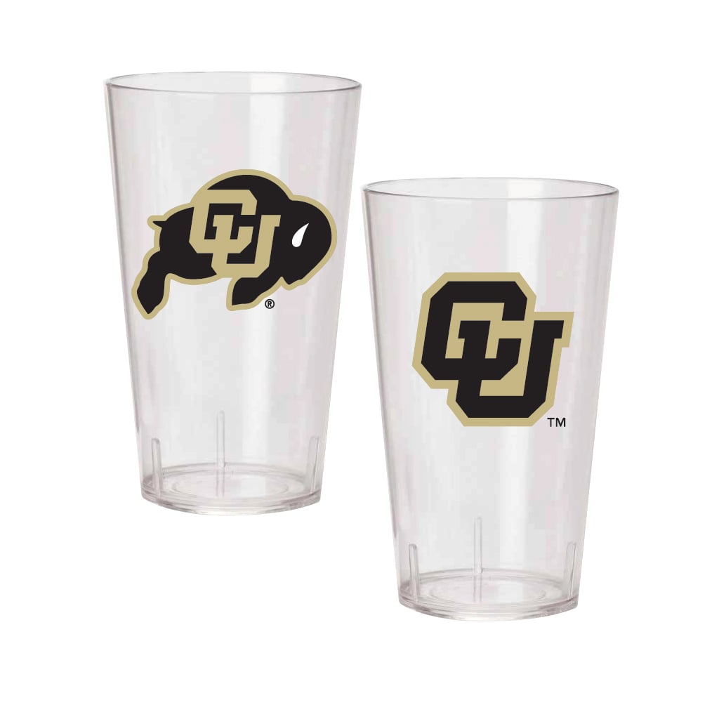 Ensemble de deux gobelets isothermes Colorado Buffaloes de 710 ml (24 oz) en Tritan