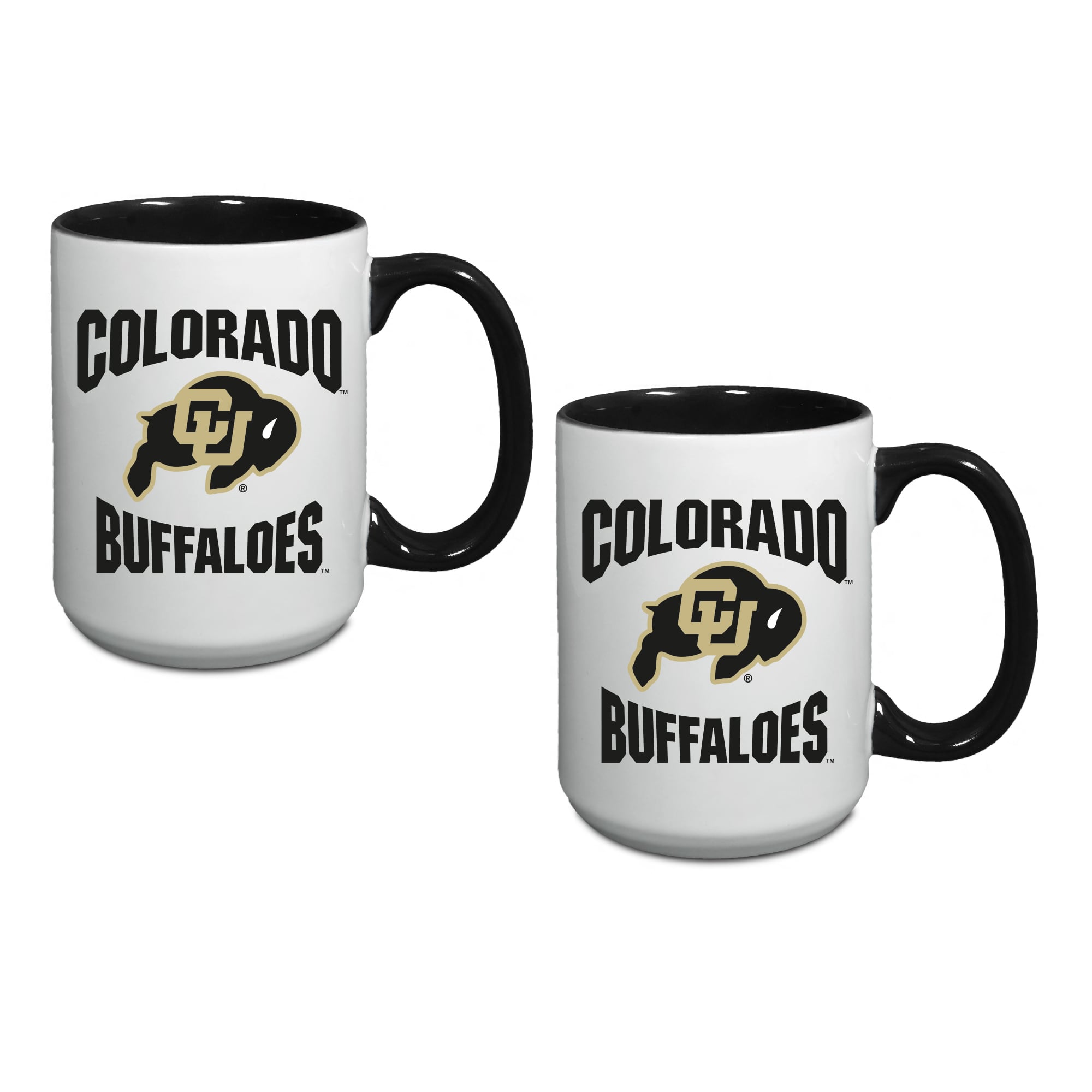 Ensemble de deux tasses Colorado Buffaloes de 44 cl