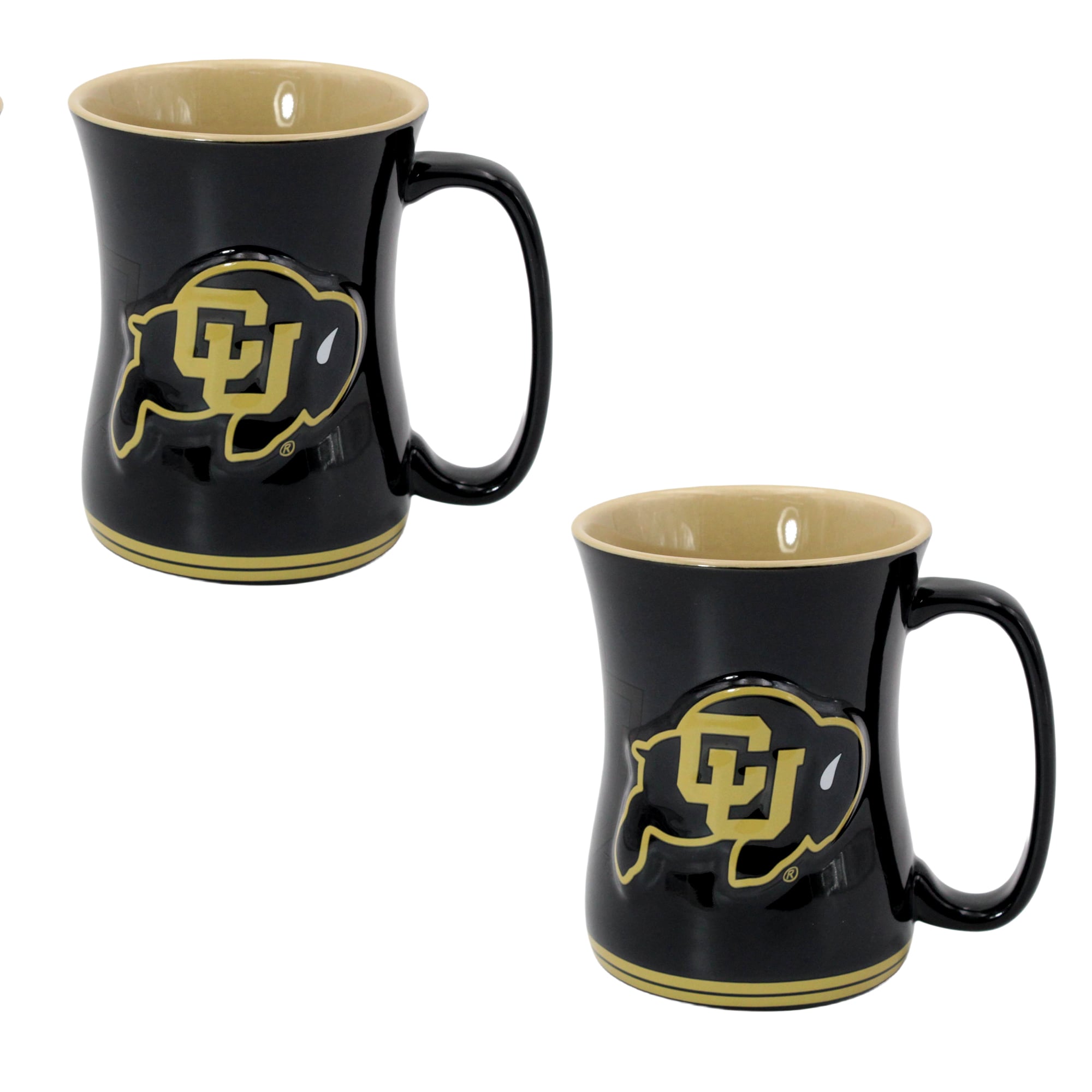 Indigo Falls  Colorado Buffaloes Two-Piece 16oz. Core Barista Mug Set
