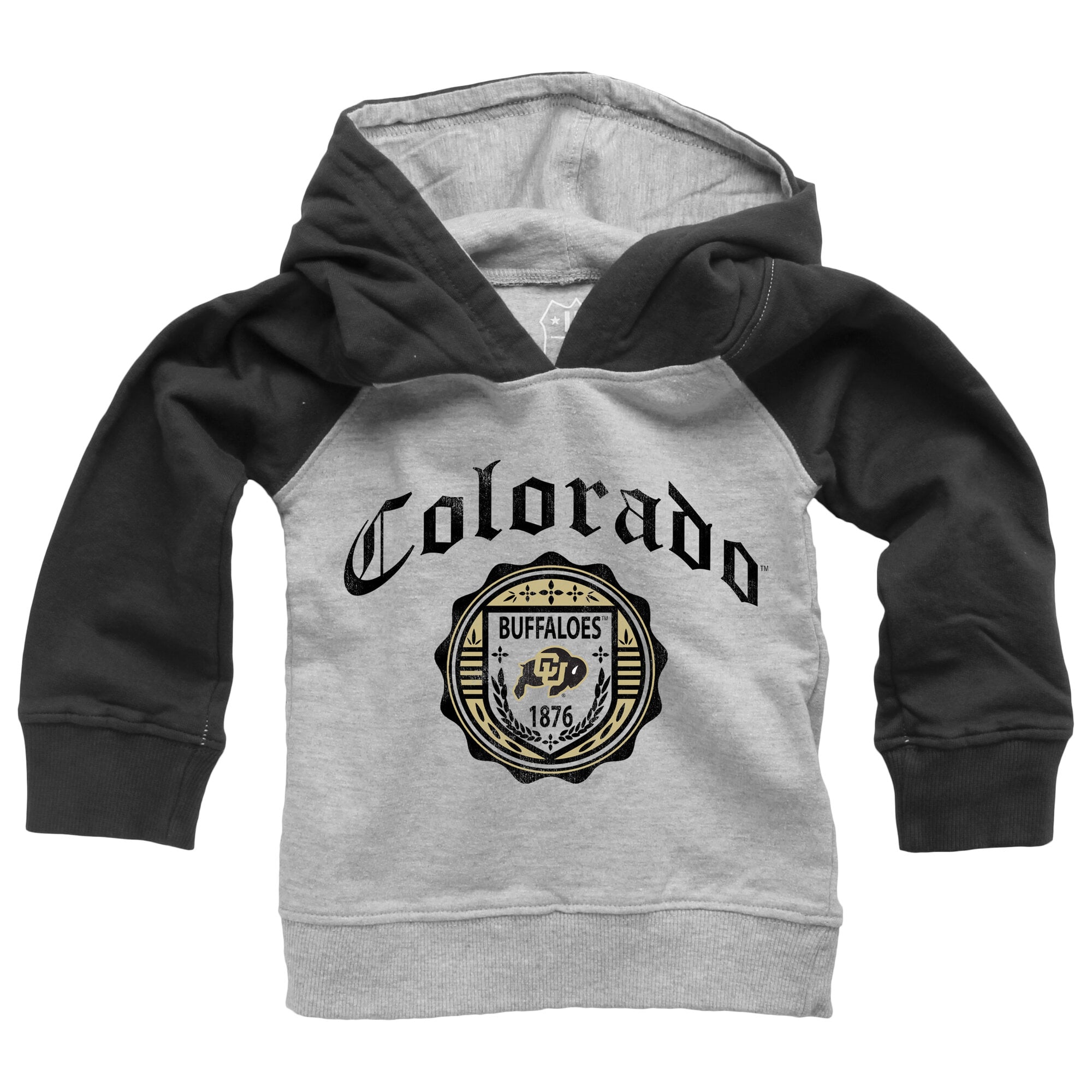 Ensemble sweat à capuche raglan et pantalon de survêtement Wes & Willy Black Colorado Buffaloes pour bébé