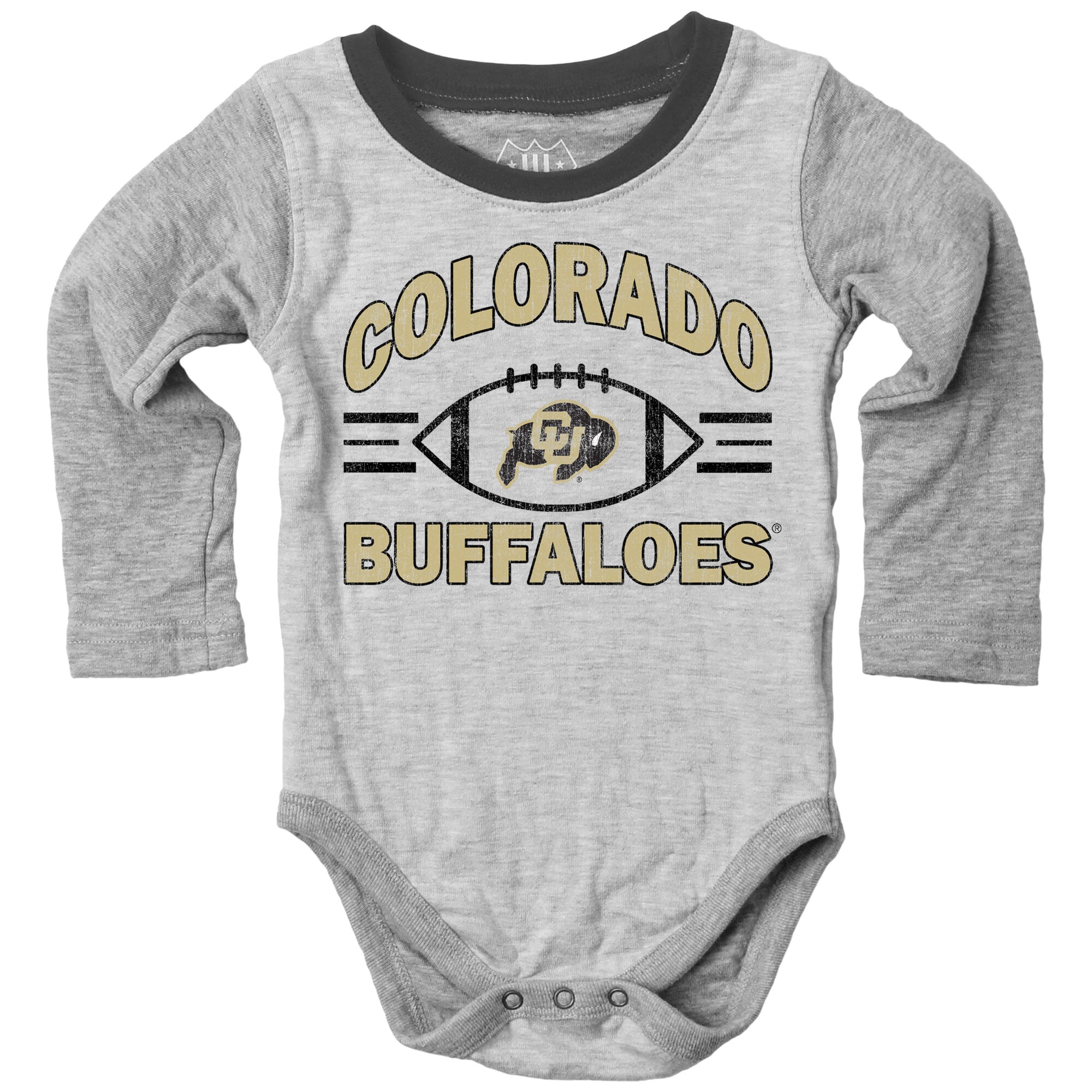 Infant Wes & Willy Heather Gray Colorado Buffaloes Jie Hopper Set