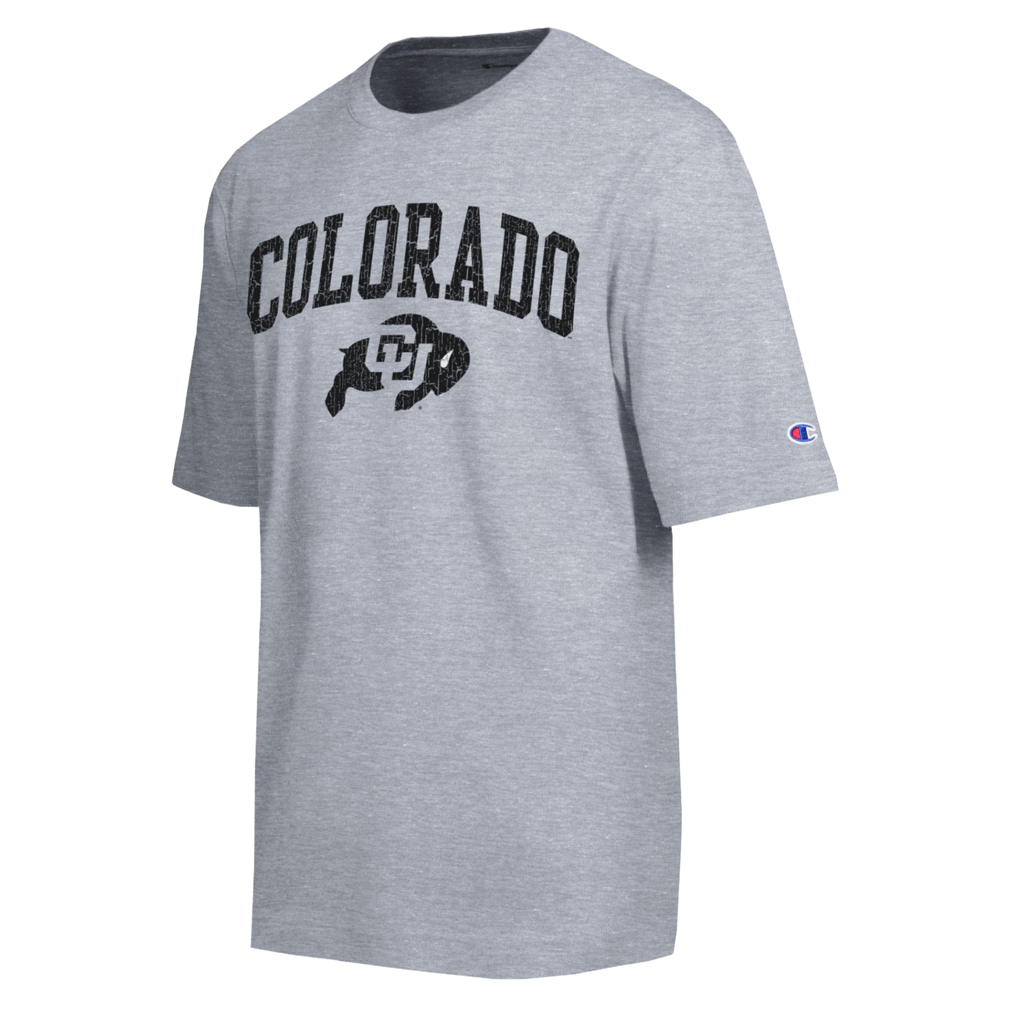 T-shirt Champion Heather Gray Colorado Buffaloes Scholar All-Star pour hommes