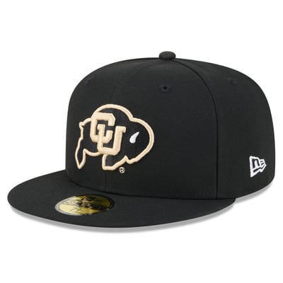 Colorado Buffaloes New Era Core 59FIFTY Fitted Hat - Black