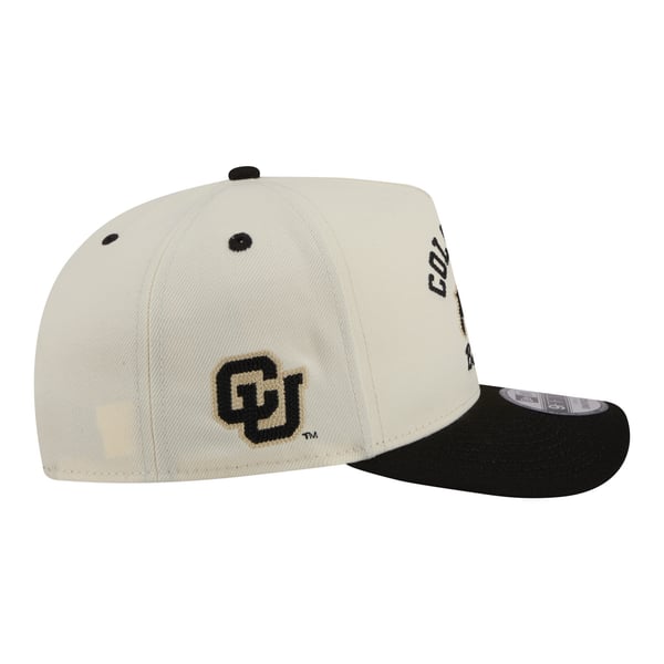 NEW 1 Embroidered Two-Tone Baseball Cap - Cream & Black Men main image 2