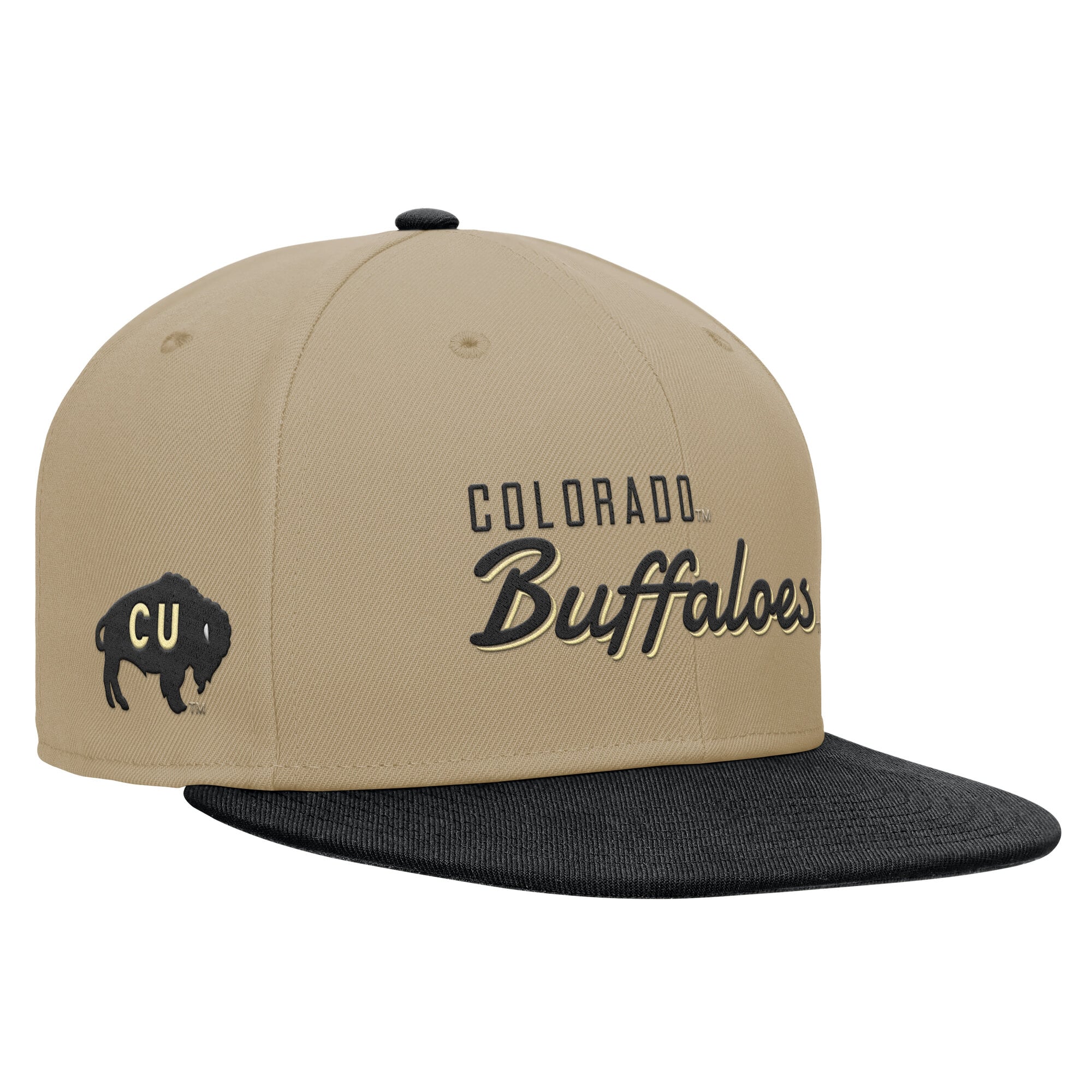 Casquette Nike Pro Dri-FIT pour homme, beige/noire, Colorado Buffaloes