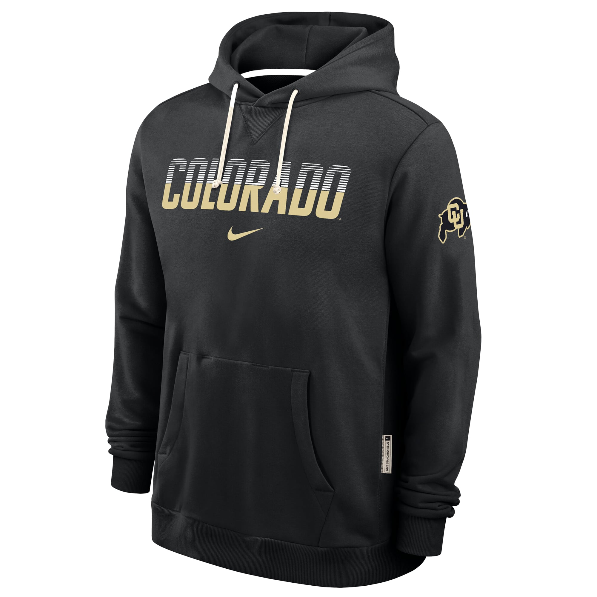 Sweat à capuche Nike Dri-FIT noir pour homme, Colorado Buffaloes 2026 Sideline Standard Issue