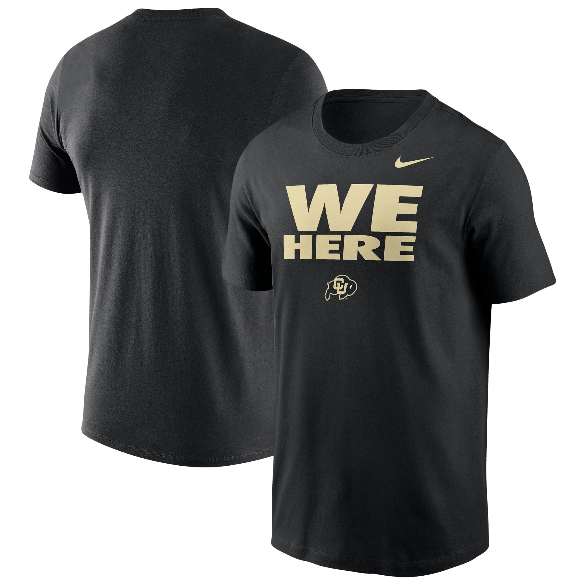 Men's Nike Black Colorado Buffaloes Practice Dri-FIT T-Shirt