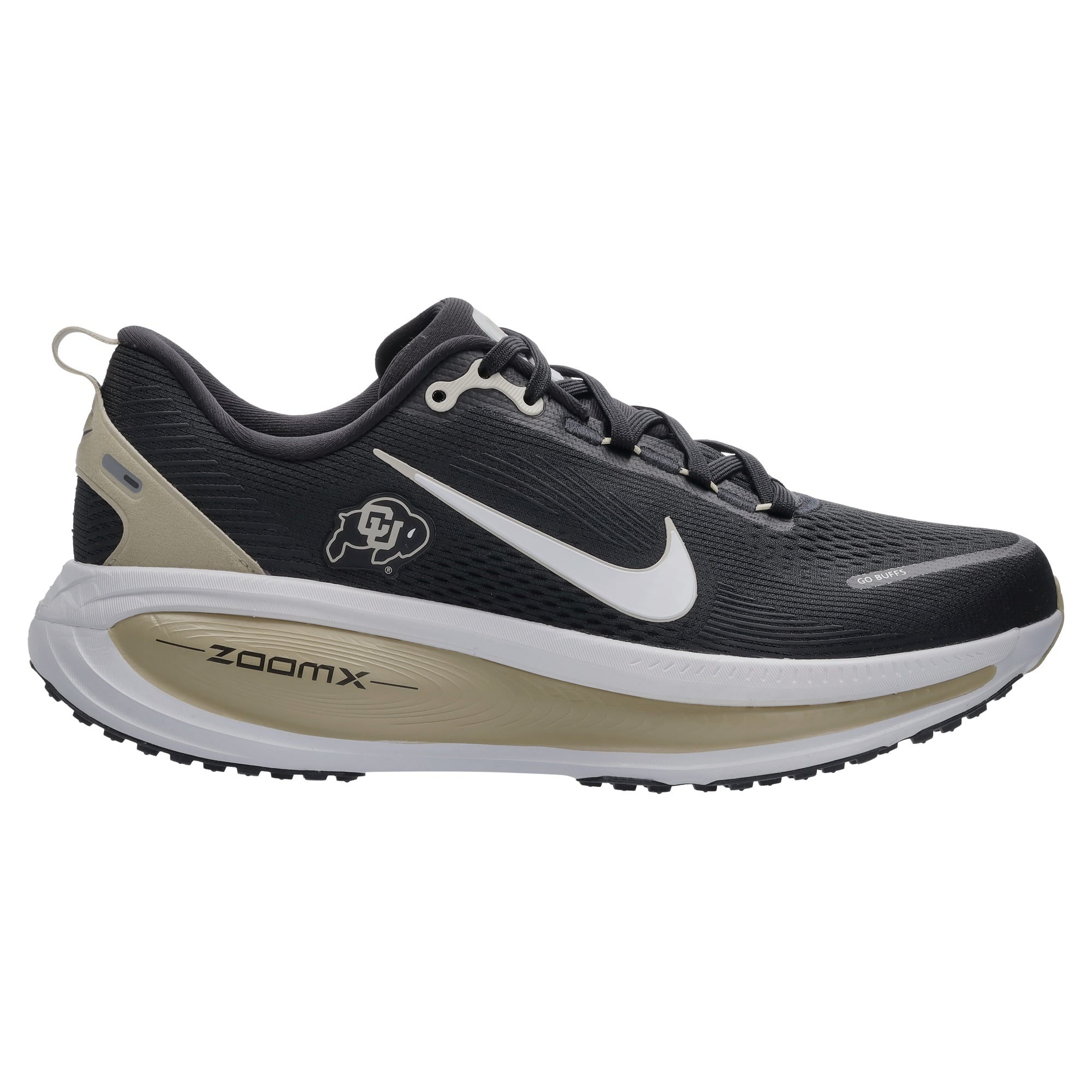 Chaussures de course Nike Colorado Buffaloes Vomero 18 noires pour hommes