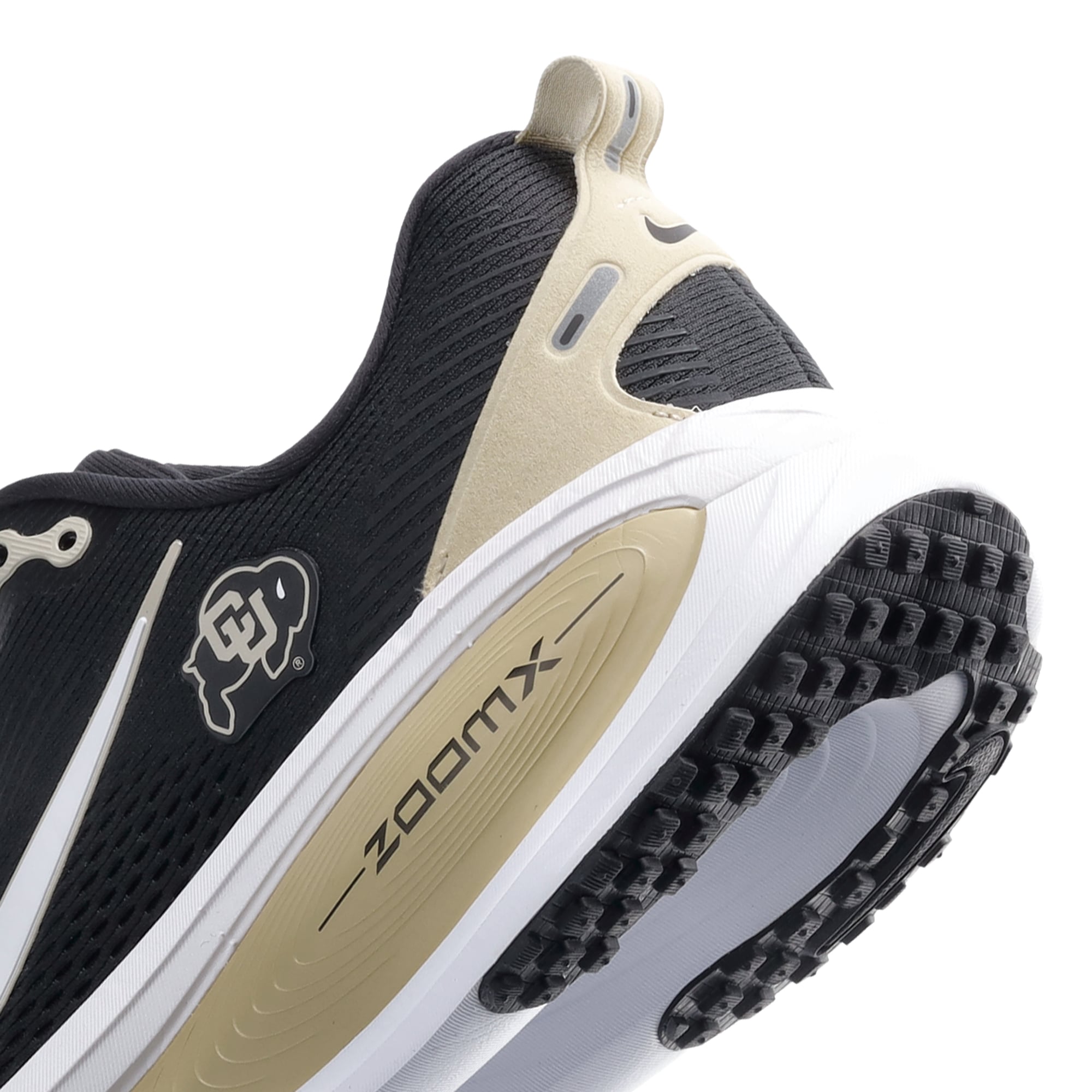 Chaussures de course Nike Colorado Buffaloes Vomero 18 noires pour hommes