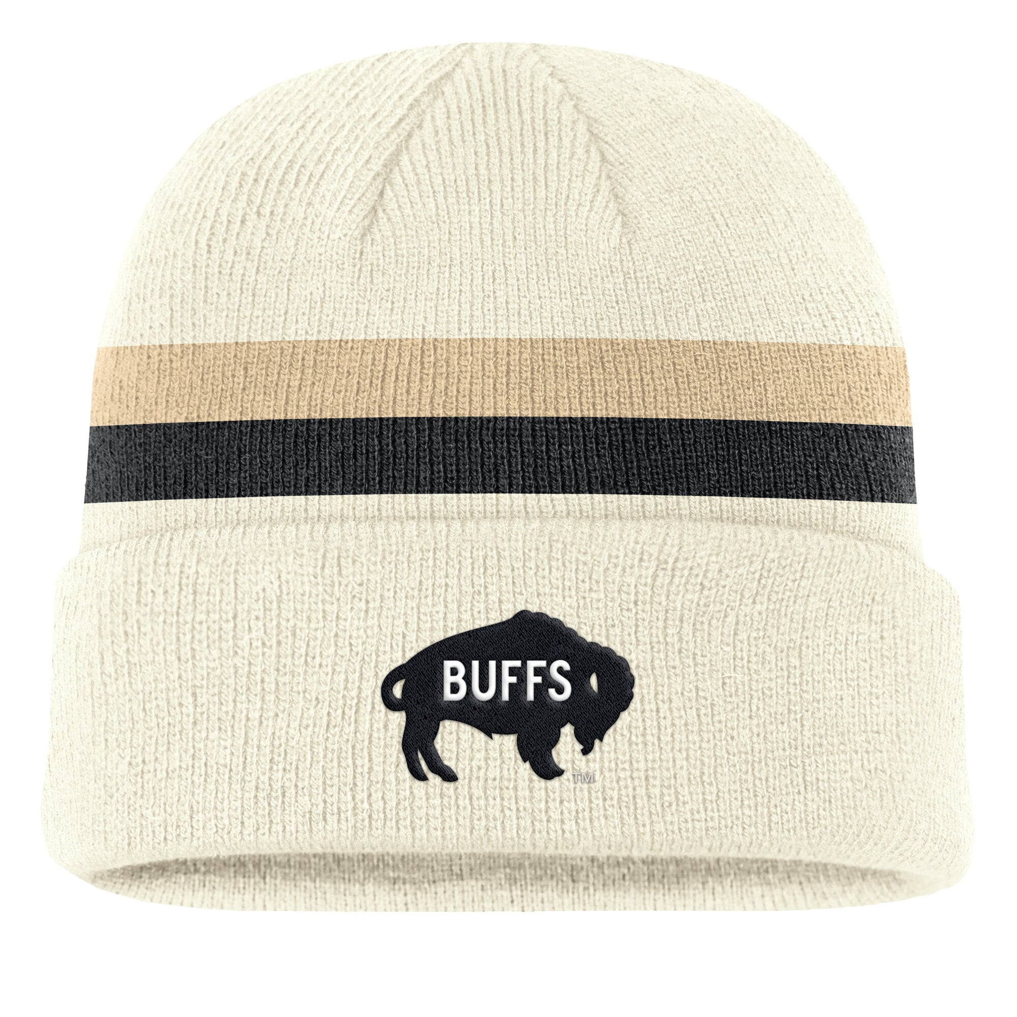 Bonnet à revers Nike crème Colorado Buffaloes Legacy pour homme