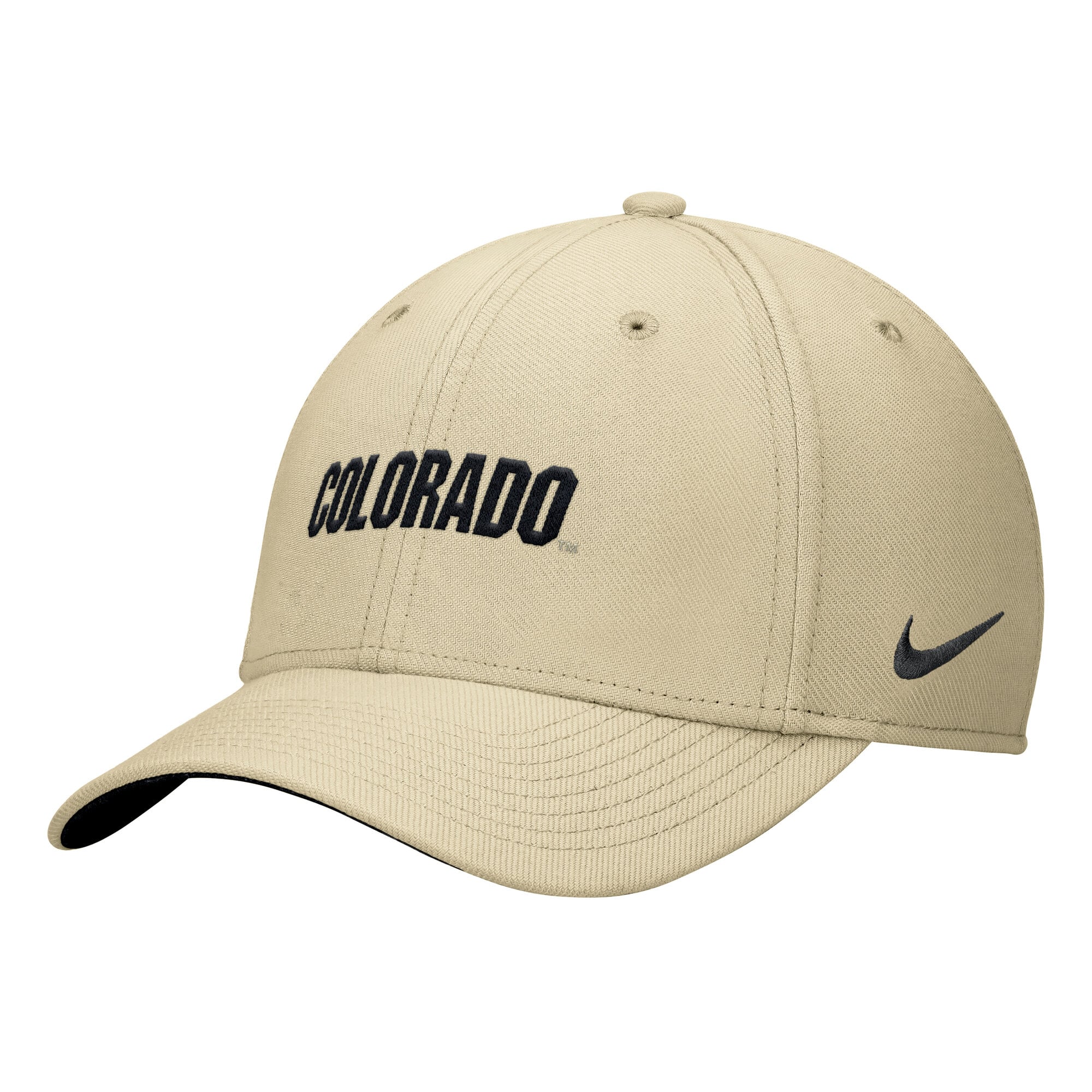 Casquette Nike Gold Colorado Buffaloes Primetime SwooshFlex Dri-FIT pour homme