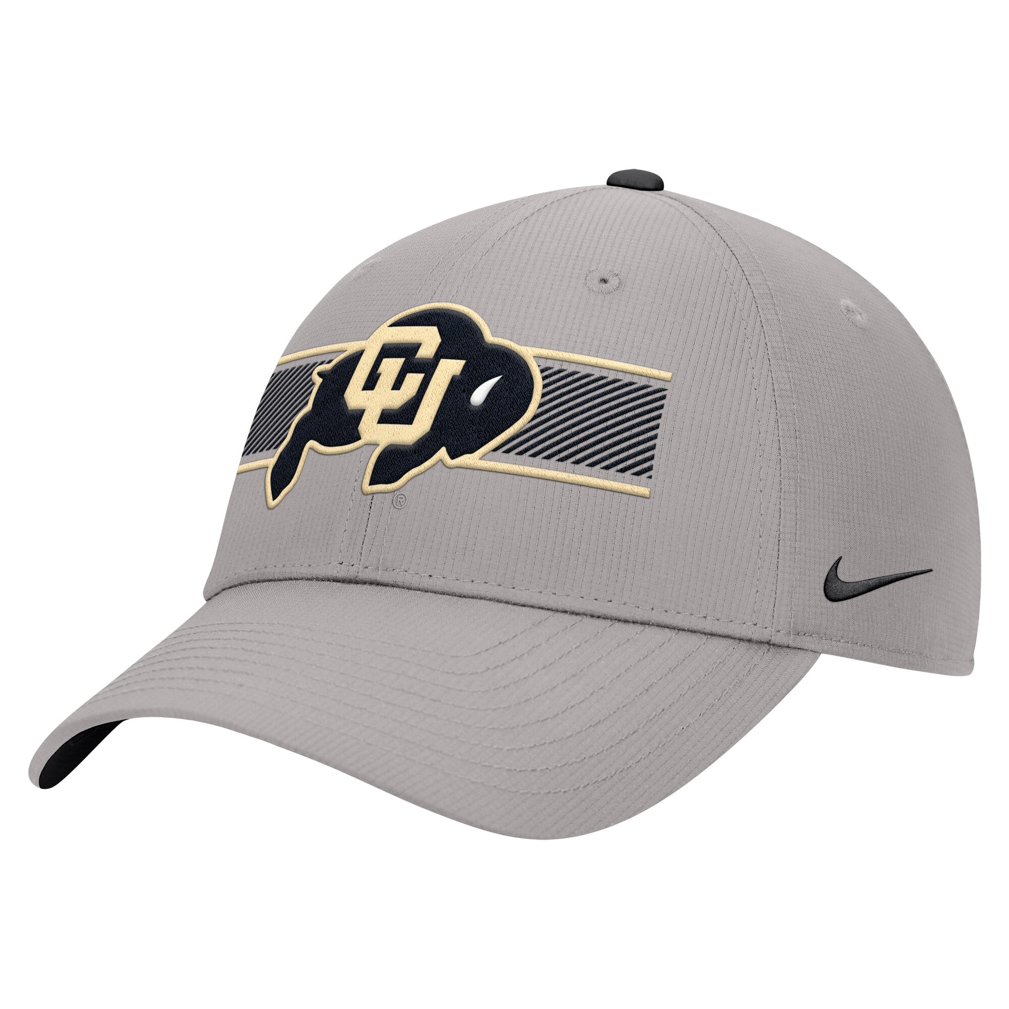 Men's Nike Gray Colorado Buffaloes Ripstop Dri-FIT Adjustable Hat
