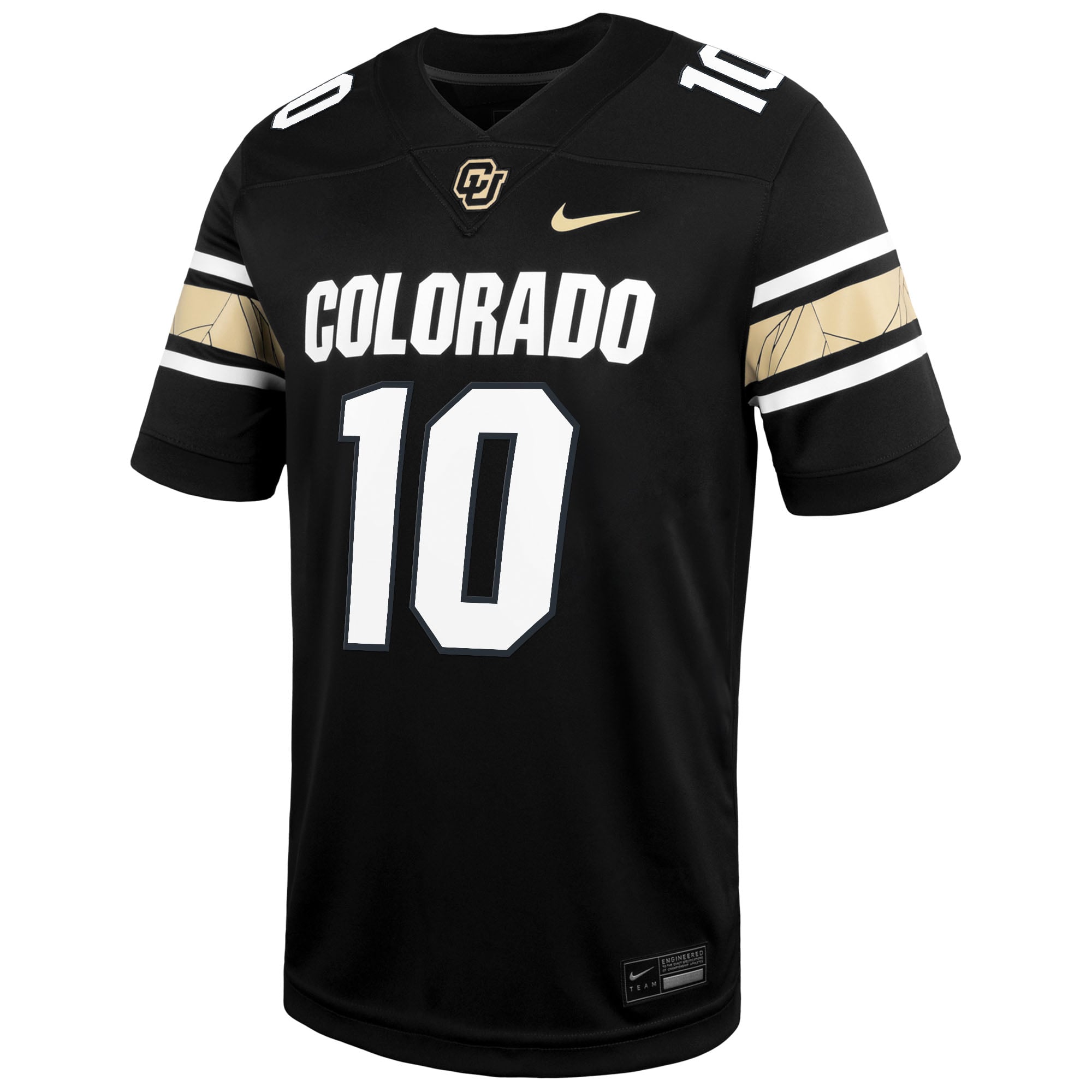Maillot de match alternatif noir Nike Julian Lewis des Colorado Buffaloes pour hommes