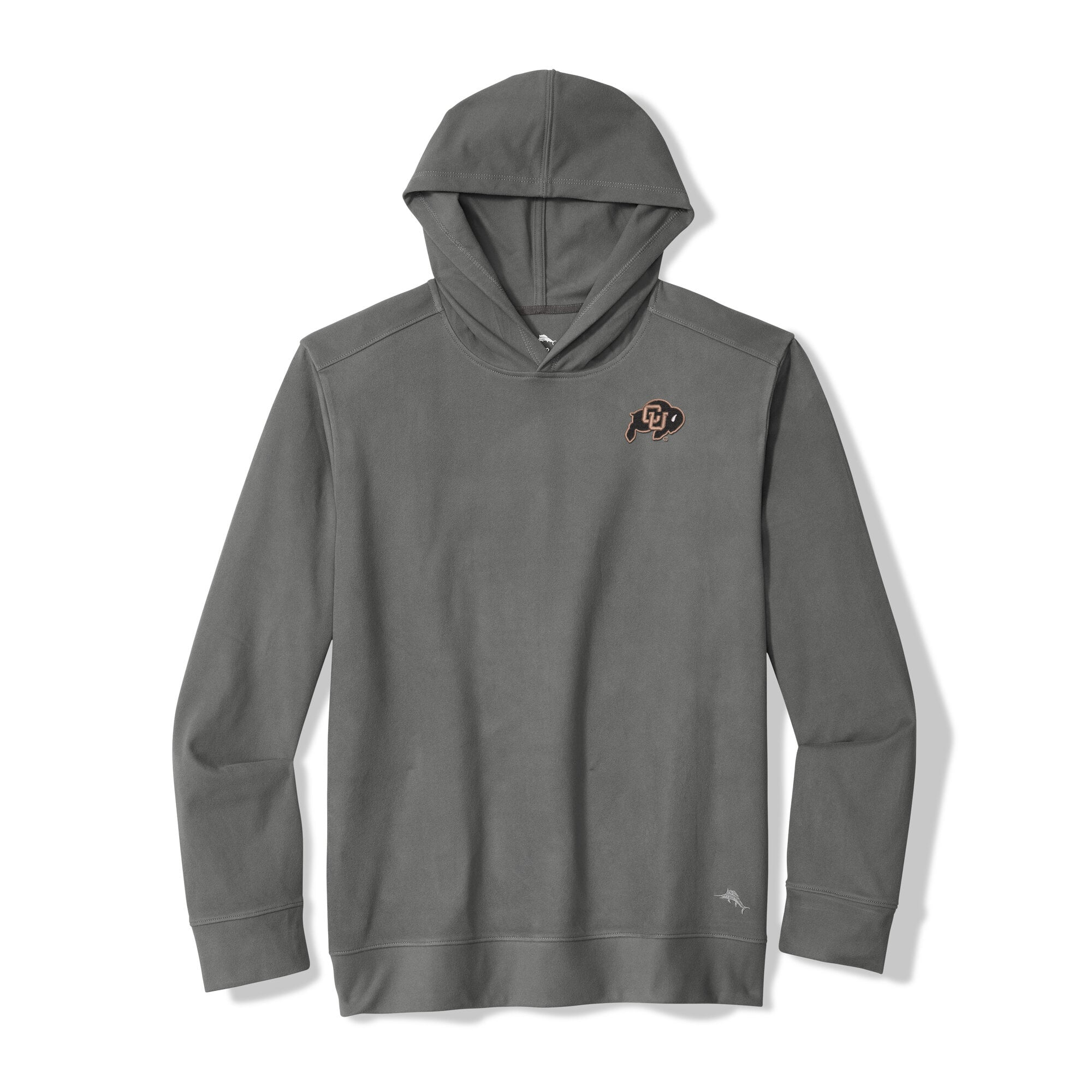 Men's Tommy Bahama Gray Colorado Buffaloes Bye Week Hoodie