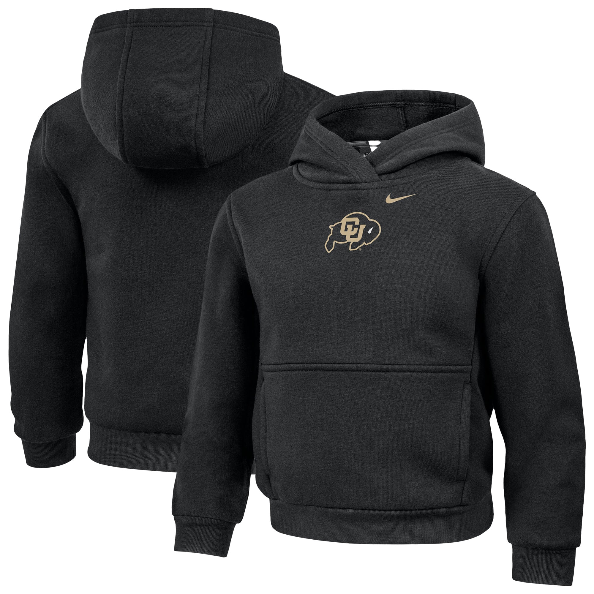 Preschool Nike Black Colorado Buffaloes Core Hoodie