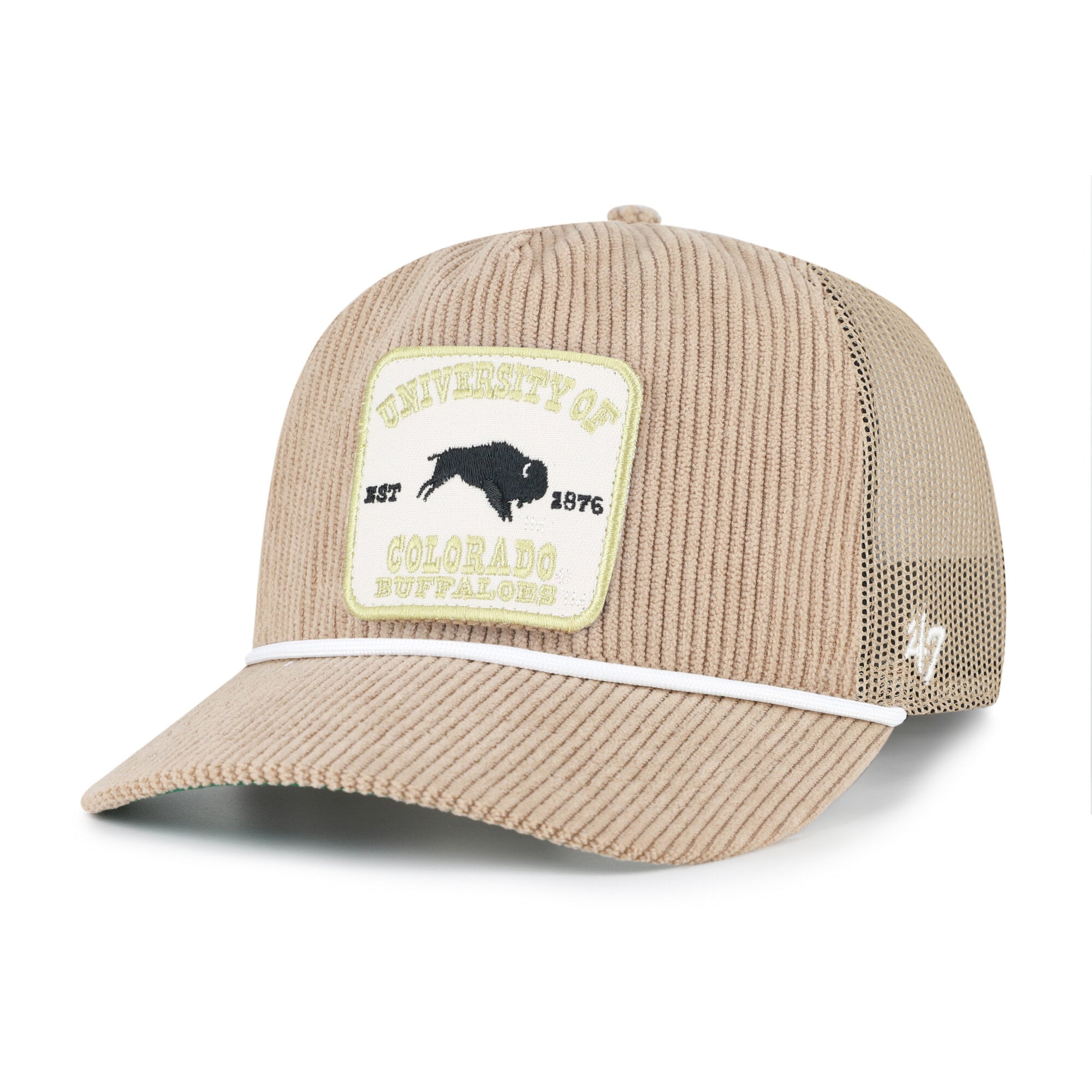 Chapeau unisexe '47 Khaki Colorado Buffaloes Cordlandia Hitch ajustable