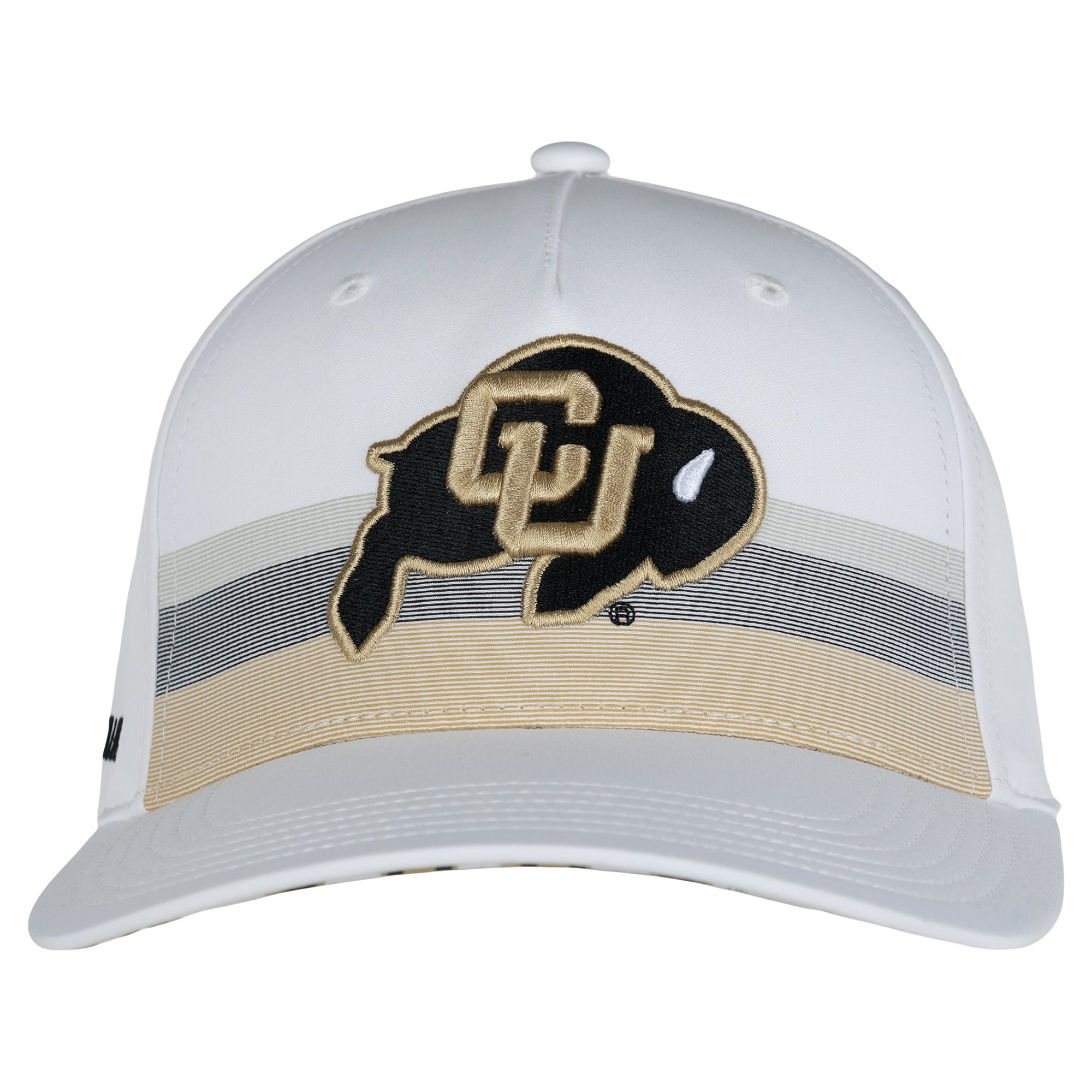 Casquette unisexe Ahead White Colorado Buffaloes The Sideline ajustable