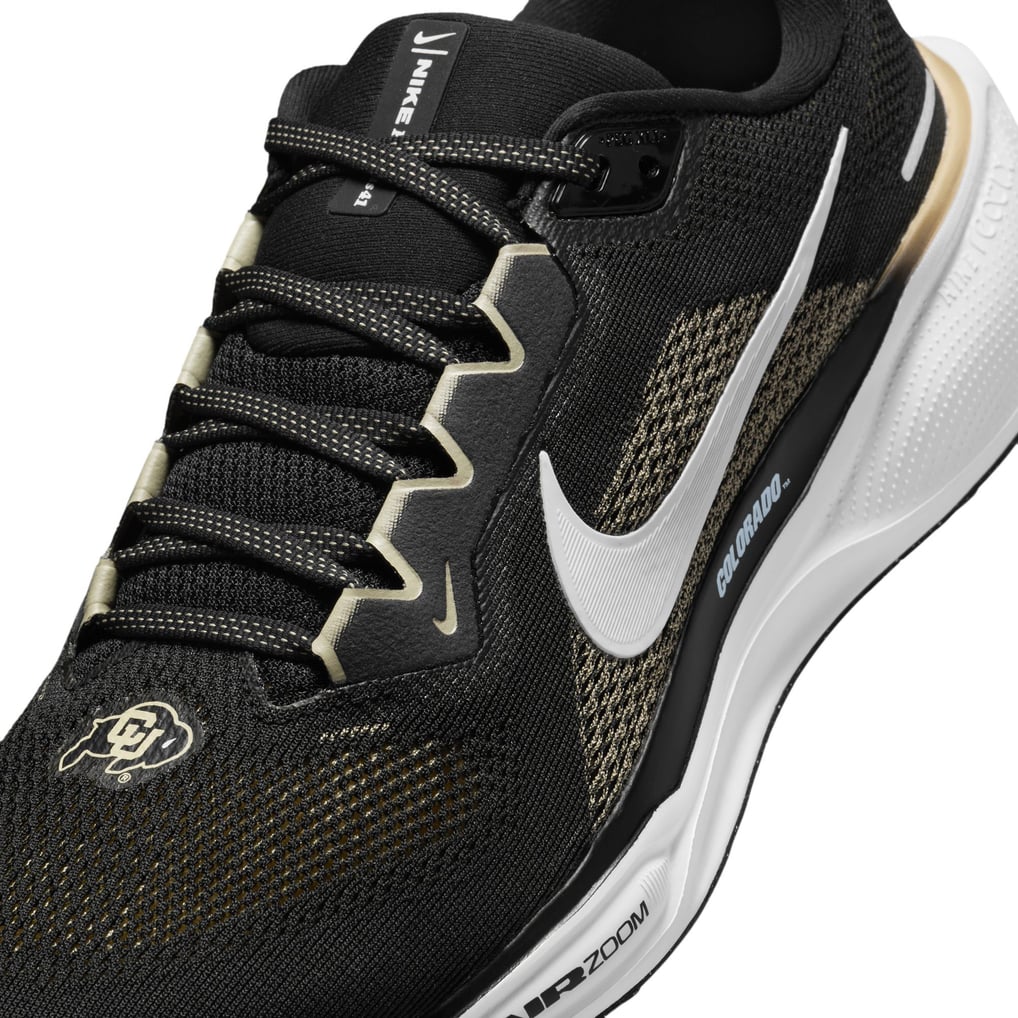 Unisex Nike Black Colorado Buffaloes Zoom Pegasus 41 Running Shoes