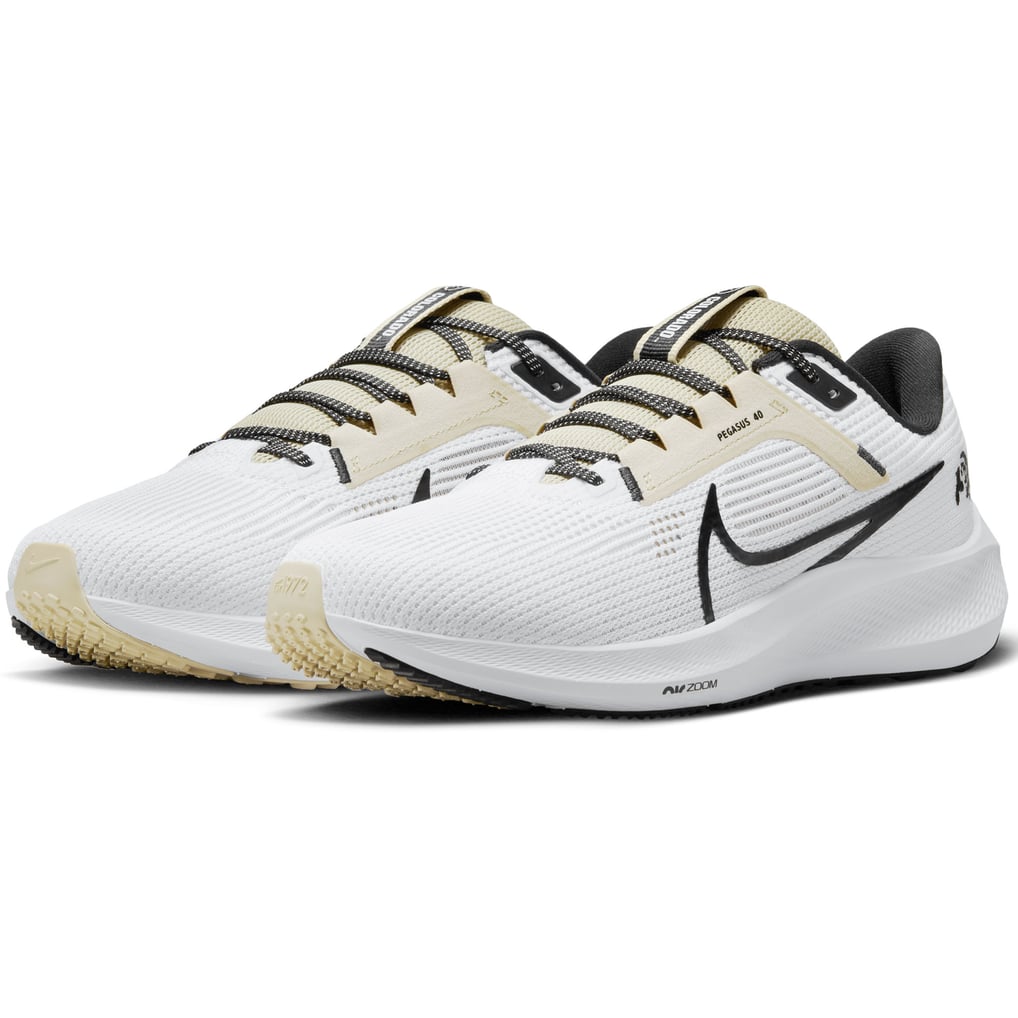 New! Size: 6.5 Men | Nike Air Zoom Pegasus 40 Trainer | White | DV3853-006 Nike Air Zoom Pegasus 40 - White/Wolf Grey-Black-Photon Dust  main image 3