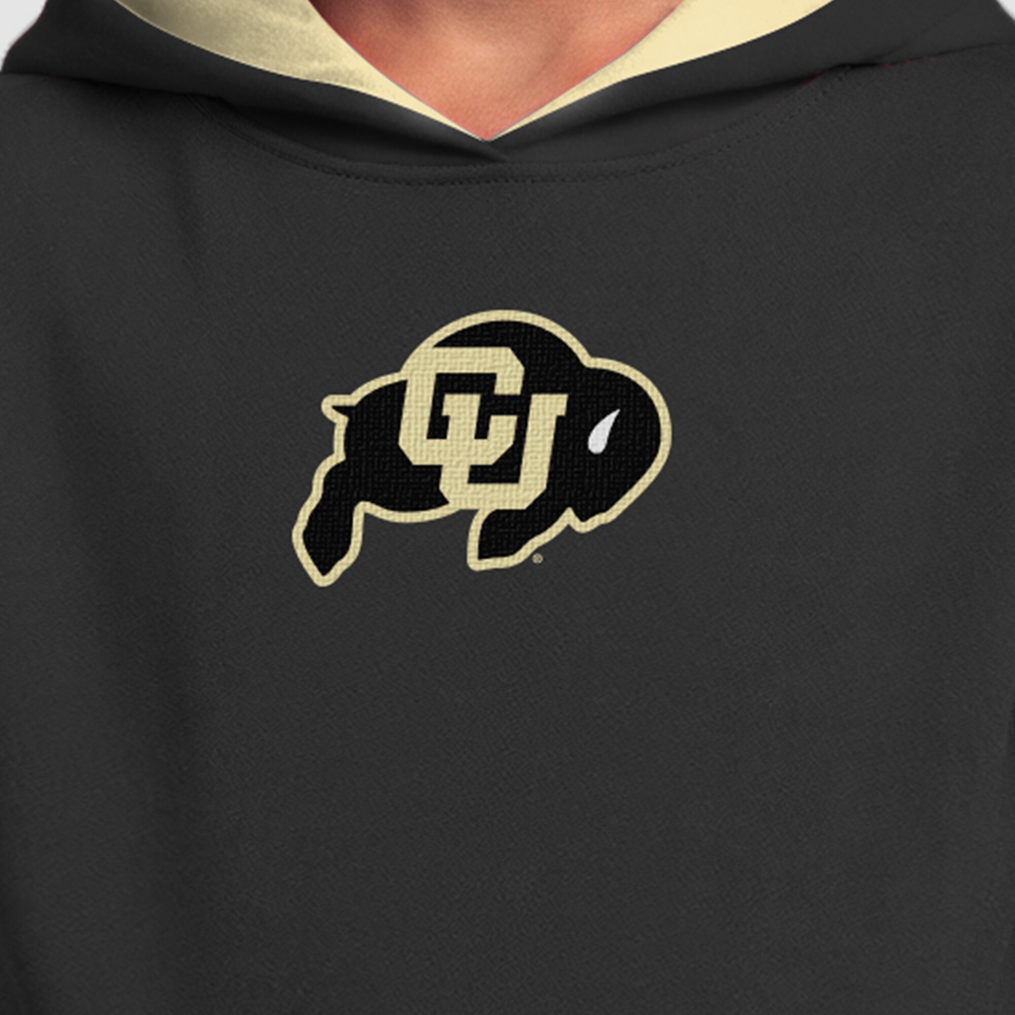 Sweat à capuche en polaire Youth Champion Black Colorado Buffaloes