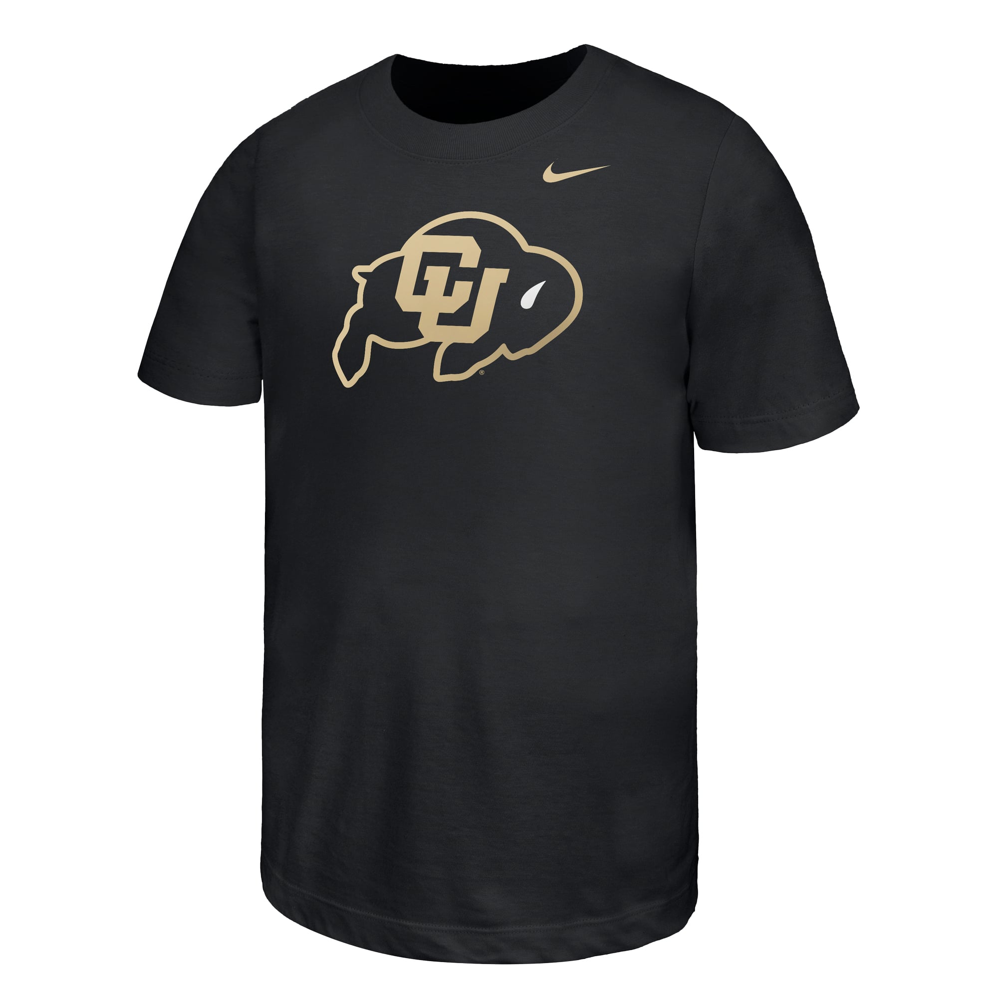 T-shirt Nike noir pour jeunes avec logo des Colorado Buffaloes