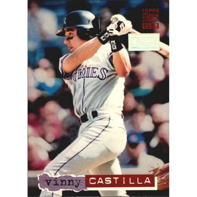 1994 Stadium Club First Day Issue #244 Vinny Castilla