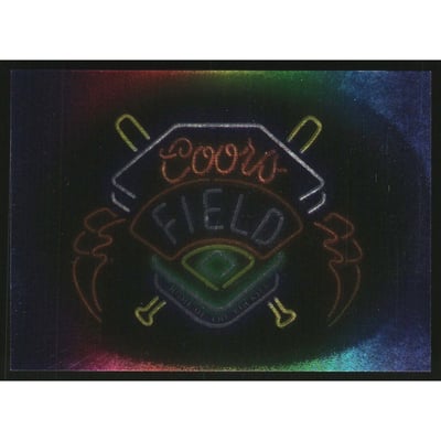 1995 Coors Bright Lights #12 Coors Field