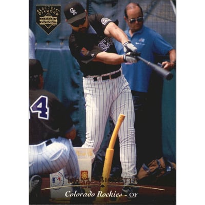 1995 Upper Deck Electric Diamond Gold #175 Dante Bichette